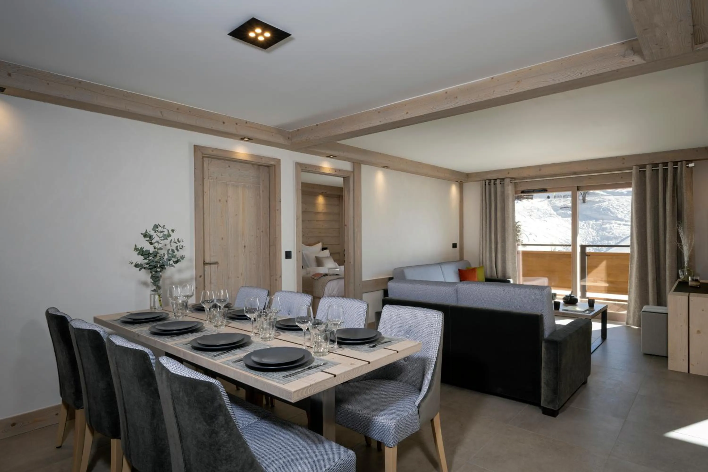 Living room in MGM Hôtels & Résidences - Résidence Le Roc Des Tours