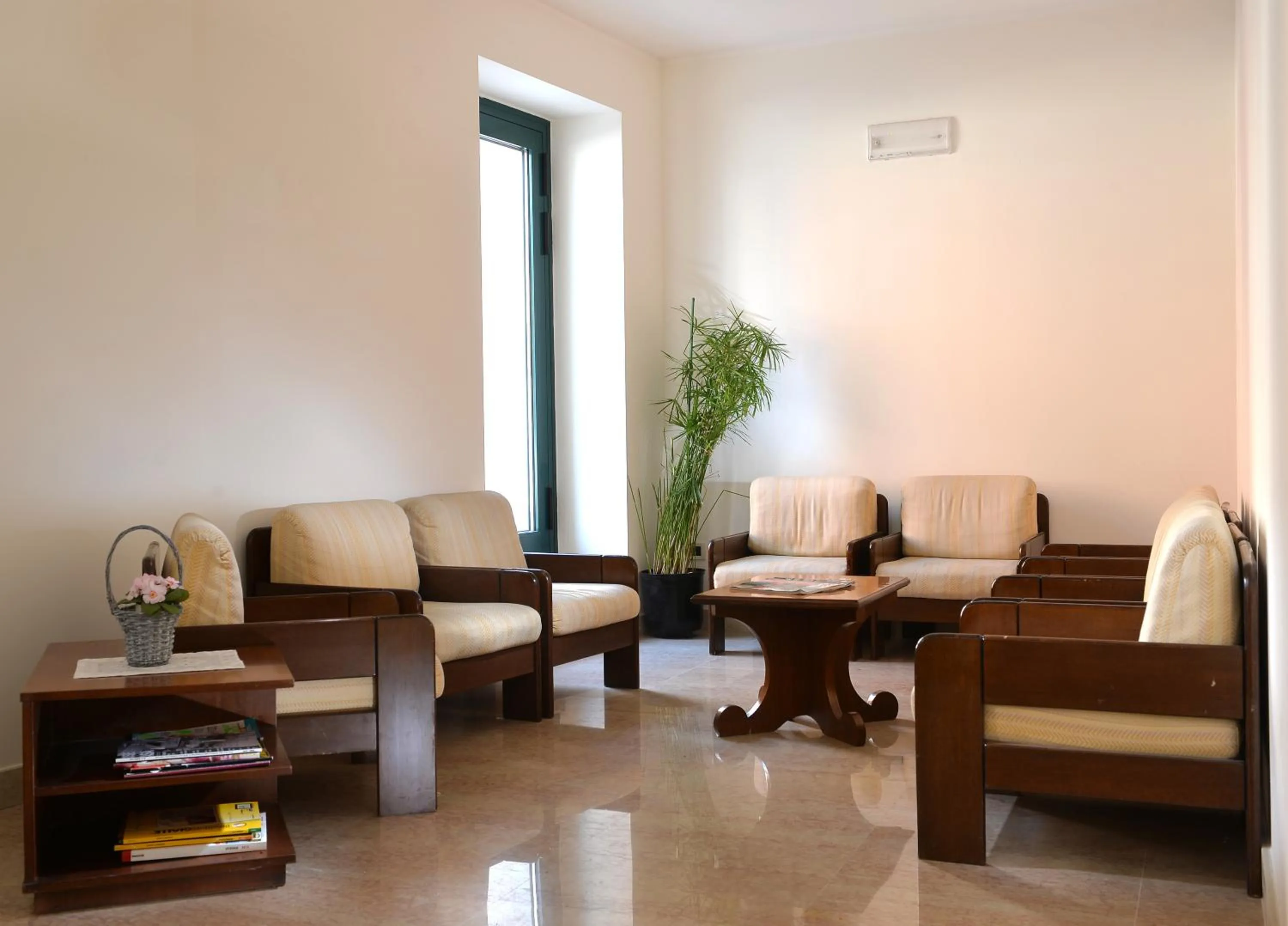 Lobby or reception in Hotel Siena