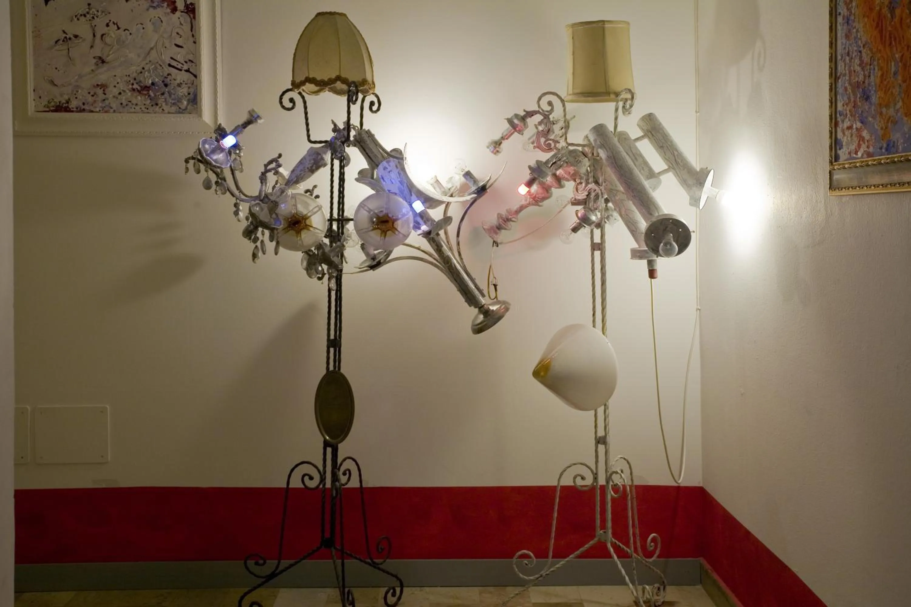 Decorative detail in Art Hotel Al Fagiano