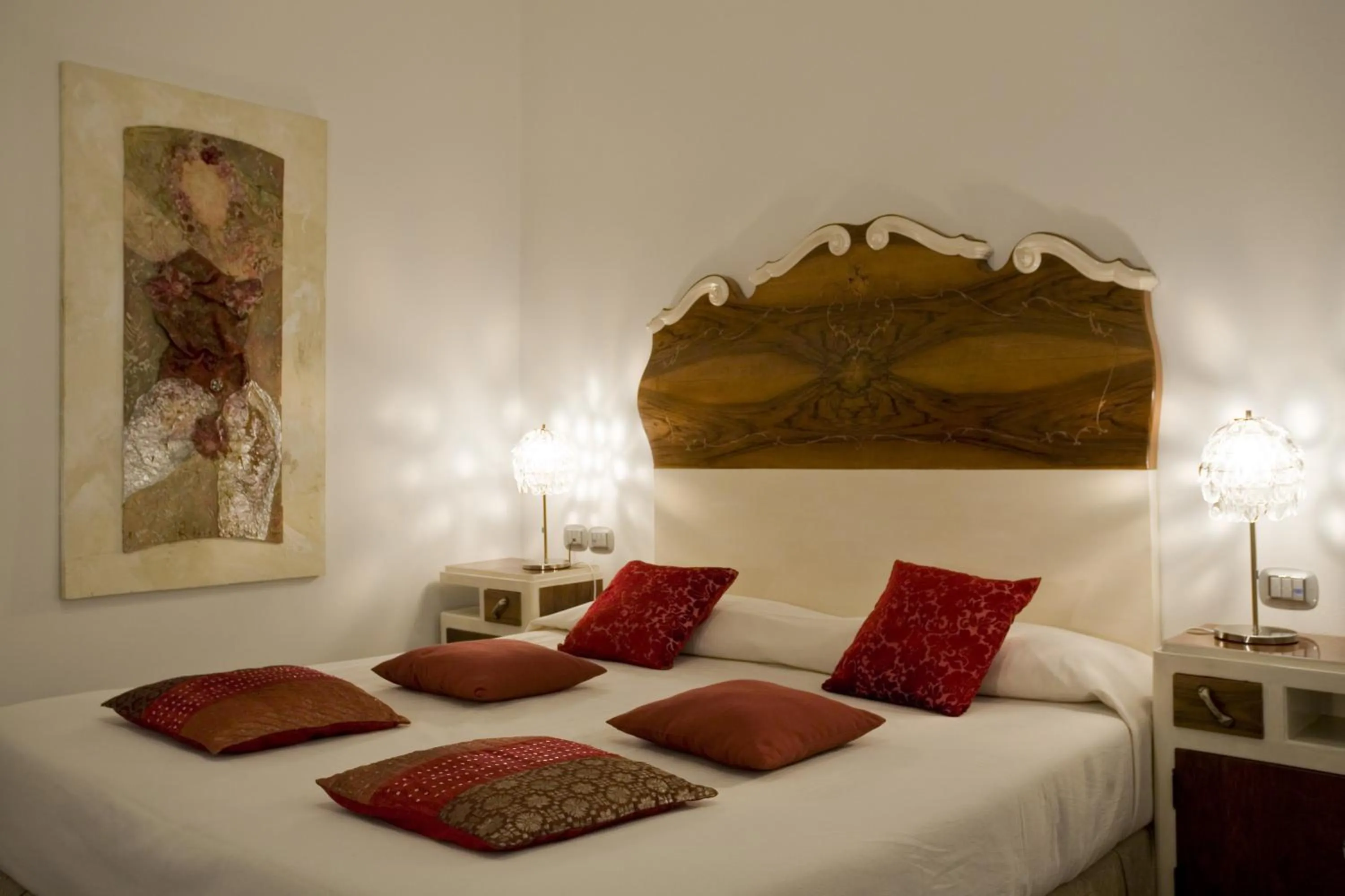 Bedroom, Bed in Art Hotel Al Fagiano