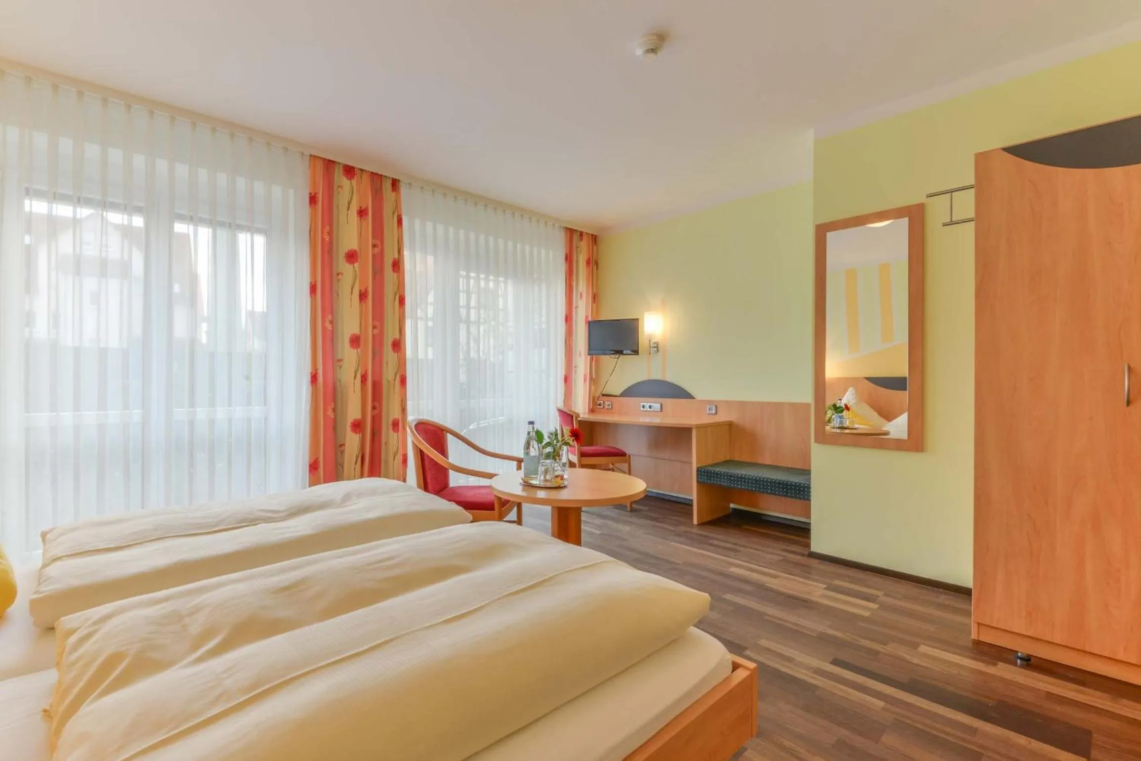 Decorative detail, Bed in Hotel Peterhof