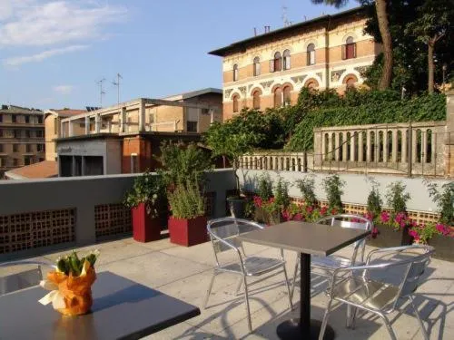 Balcony/Terrace in Hotel Milano