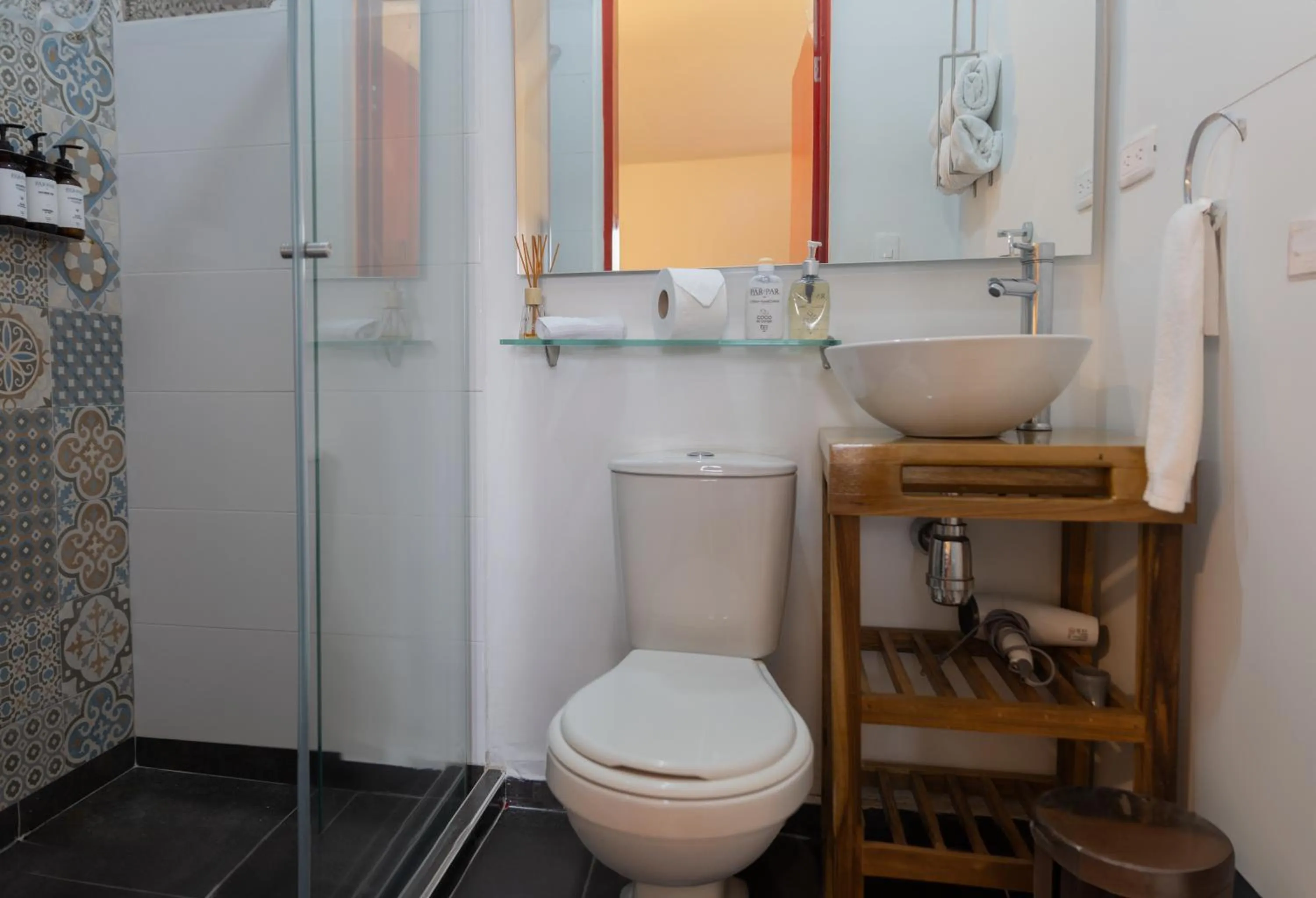 Bathroom in La Cabaña Ecohotel - Valle del Cocora