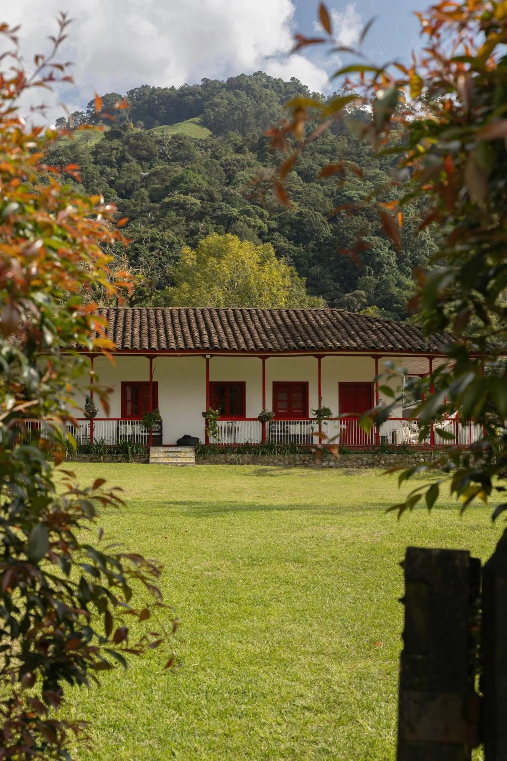 Property building in La Cabaña Ecohotel - Valle del Cocora