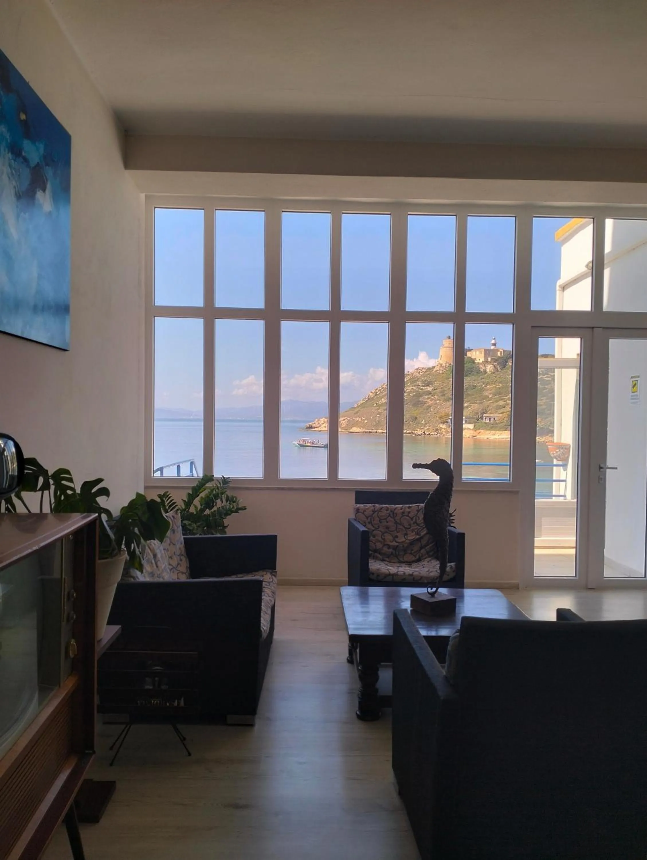 Living room in Hotel Calamosca