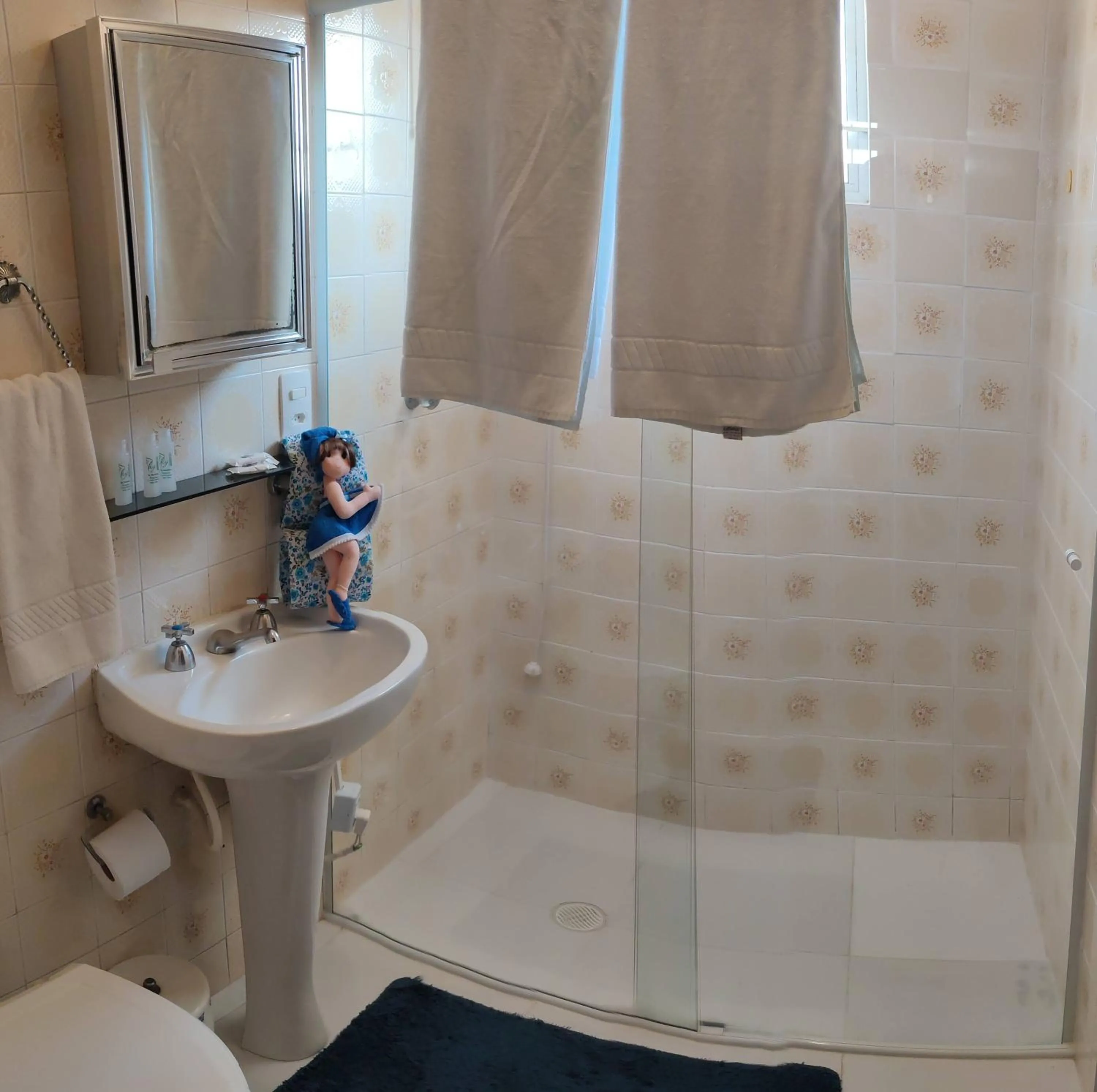 Shower in Casa anexa no Alto do Capivari