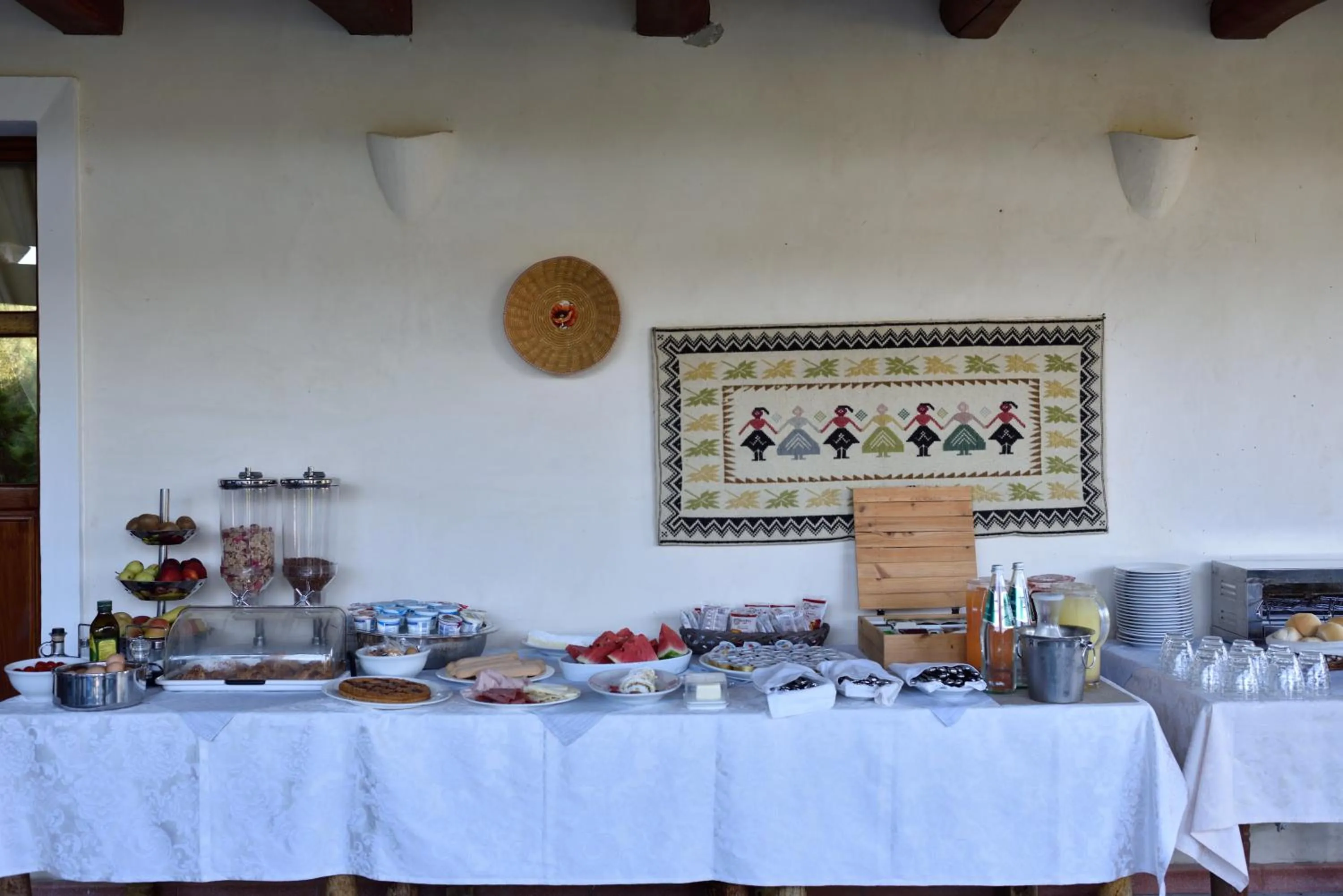 Patio in Hotel Abba & Murta