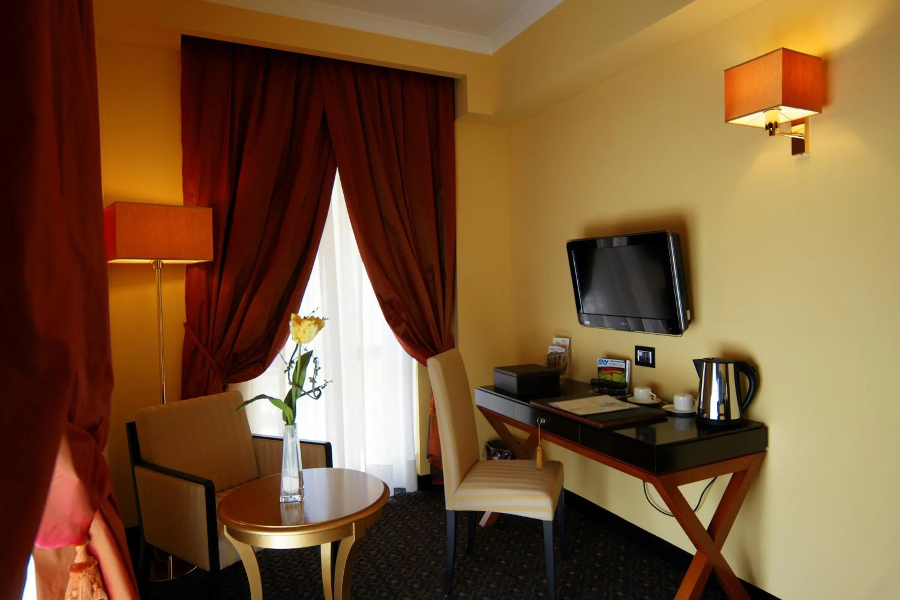 Decorative detail in Bram Hotel