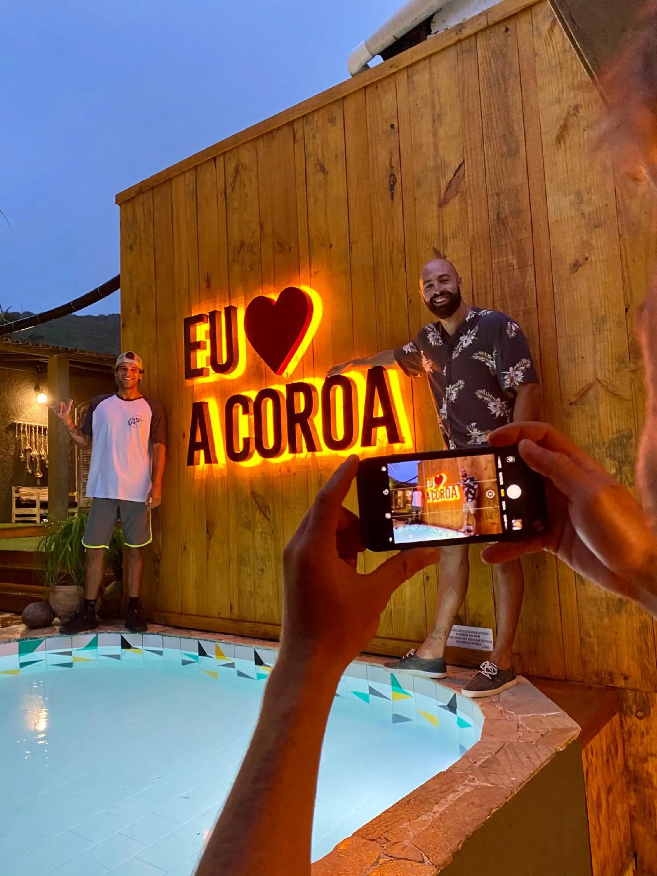 People in A Coroa Hostel & Pousada