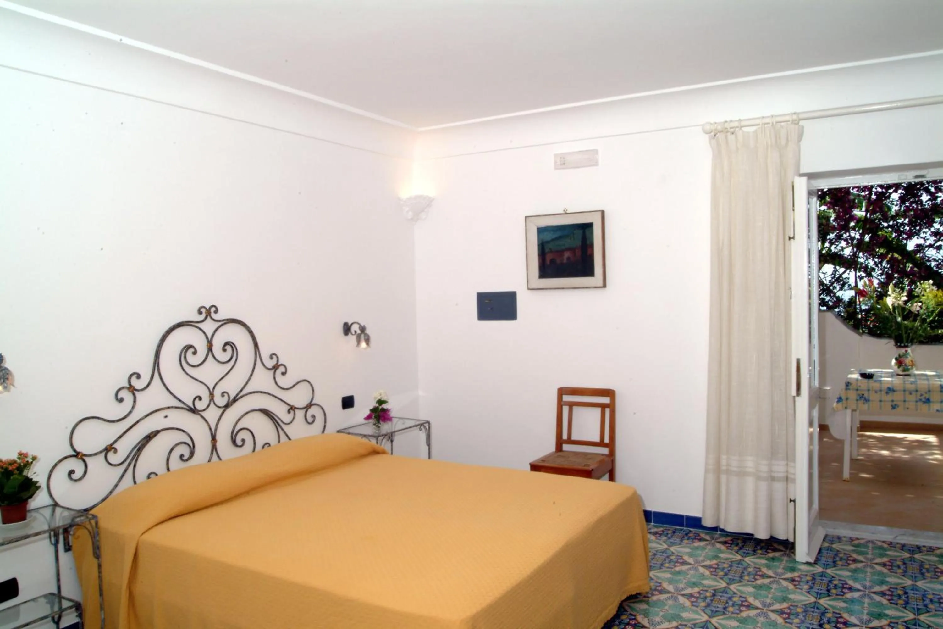 Bed in La Caravella di Positano - Relais, Beach & Residences