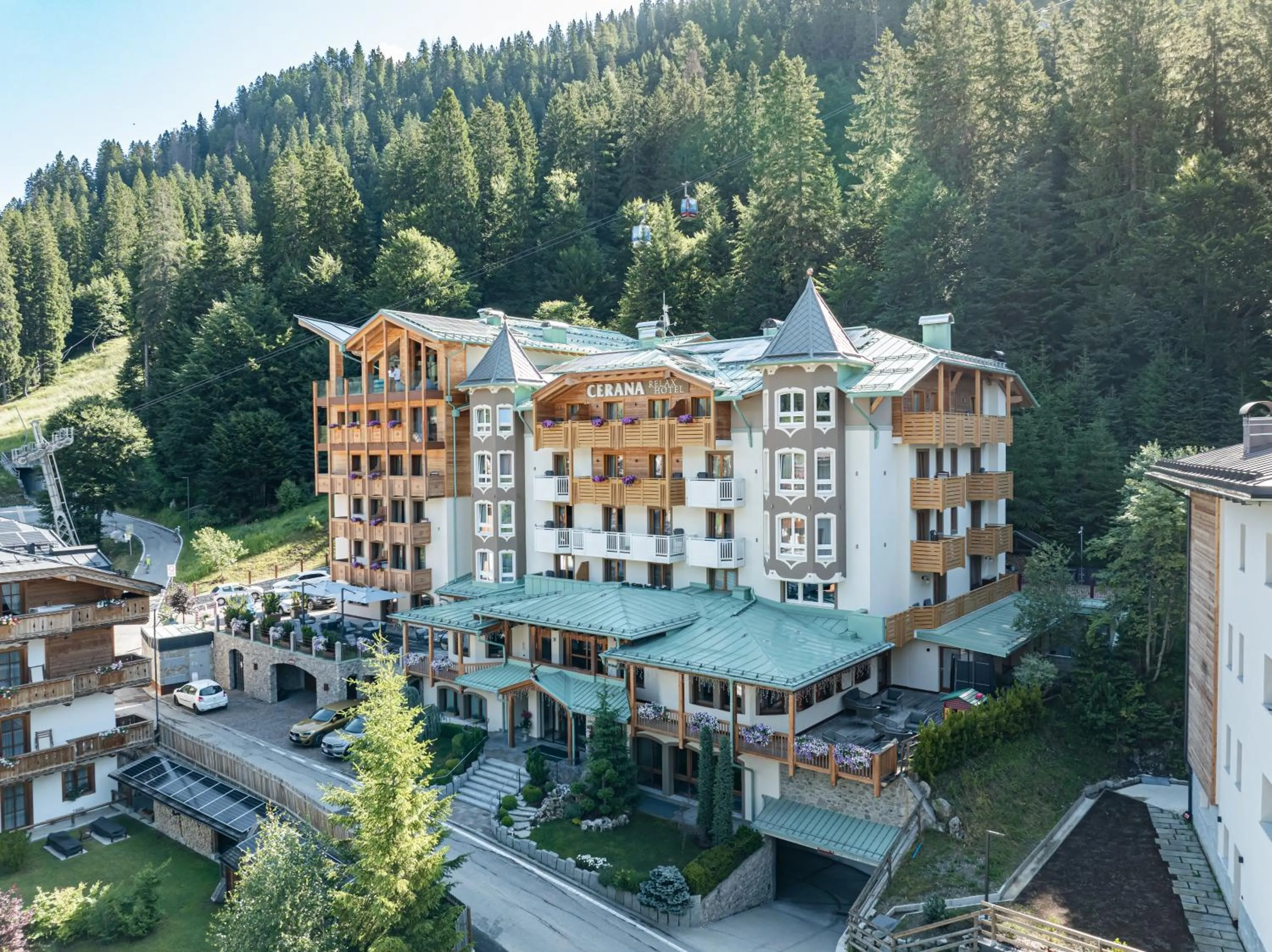 Bird's eye view in Cerana Relax Hotel