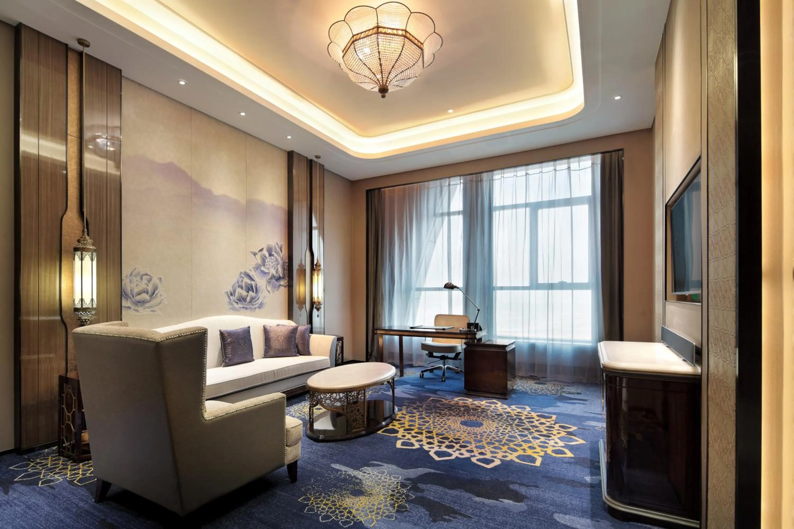 Living room in Wanda Vista Hotel Urumqi