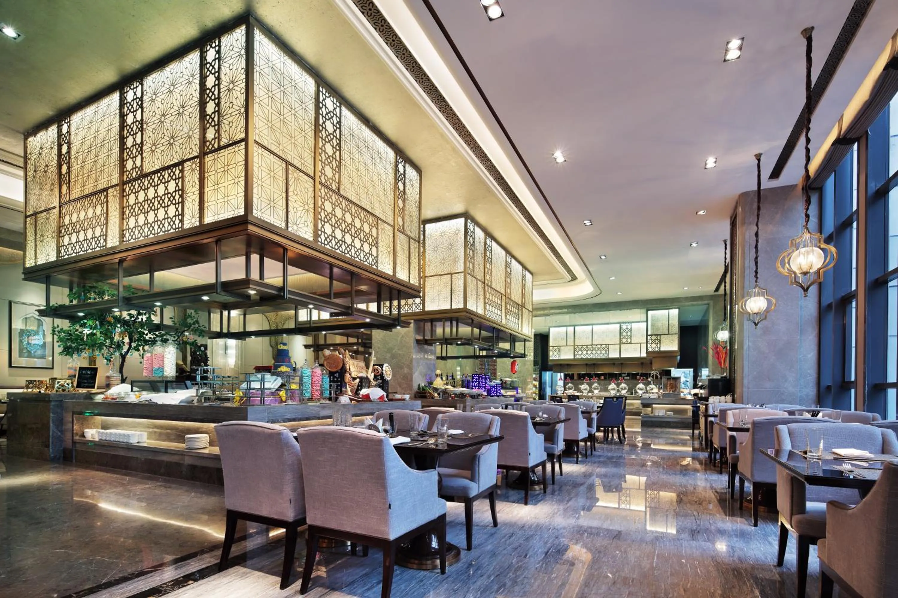 Restaurant/places to eat in Wanda Vista Hotel Urumqi