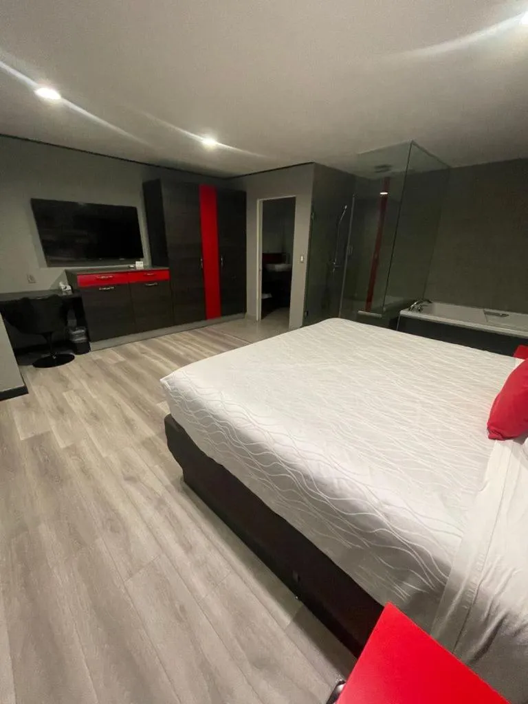 TV and multimedia, Bed in Astro Pasadena Hotel