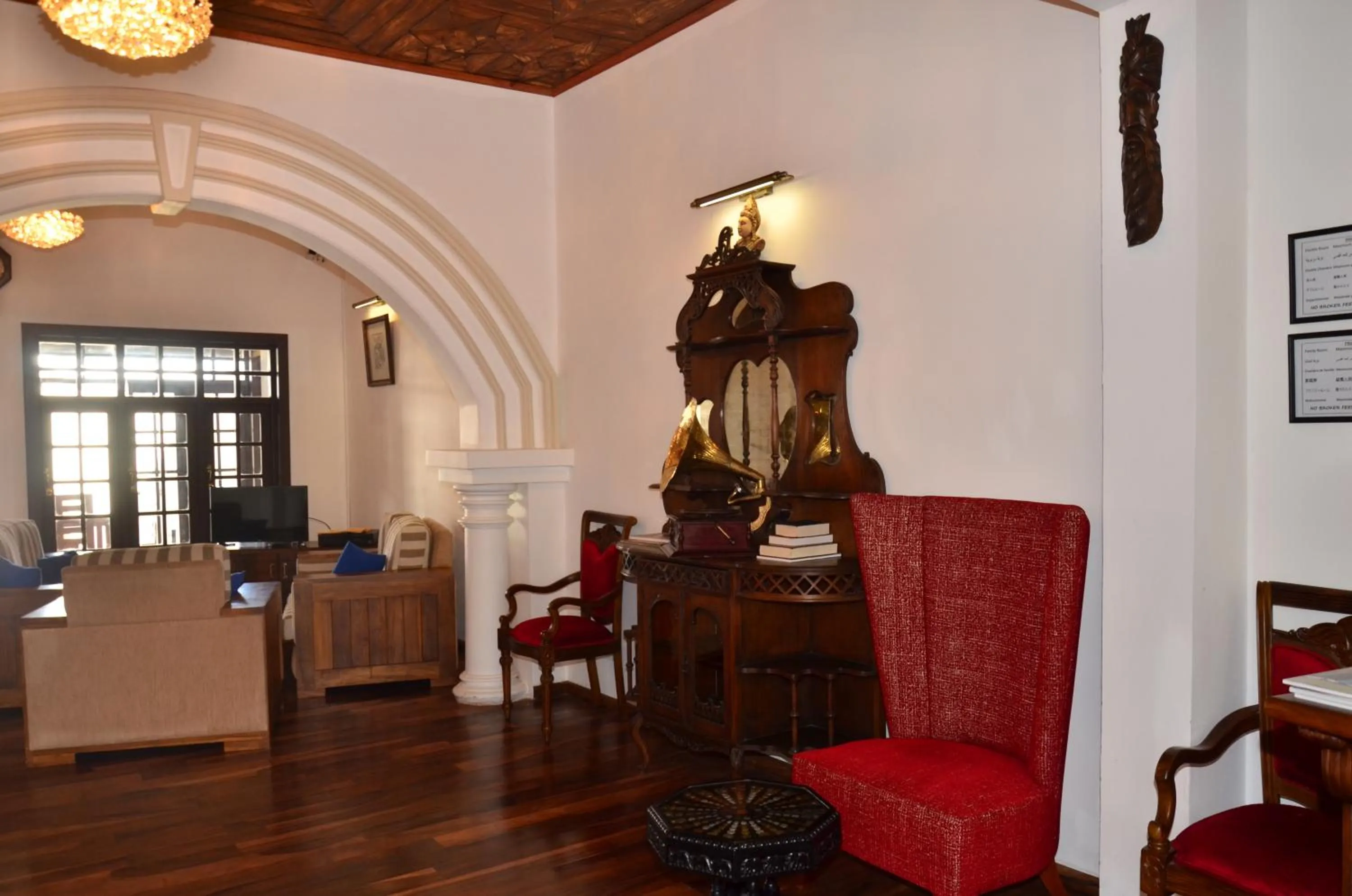 Lobby or reception in Bungalow 1926