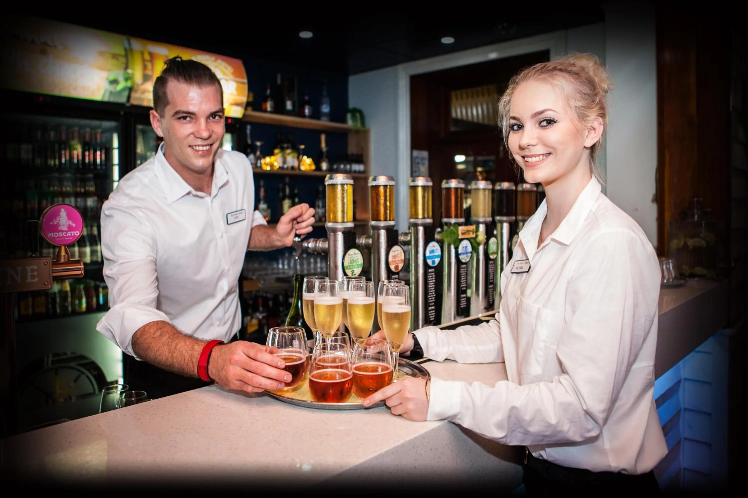 Staff in Nightcap at Manly Hotel