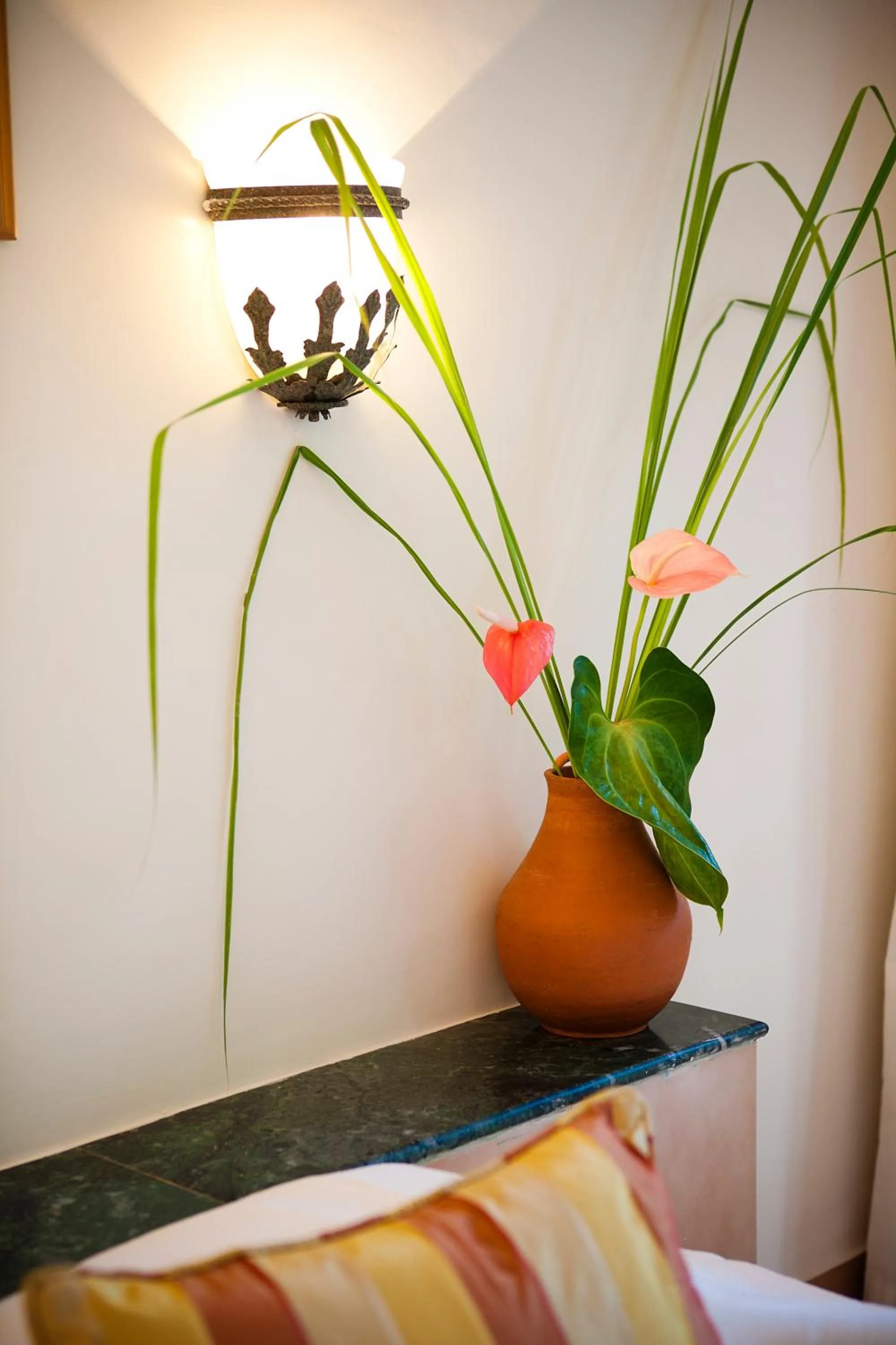 Decorative detail in O Pescador an Indy Resort