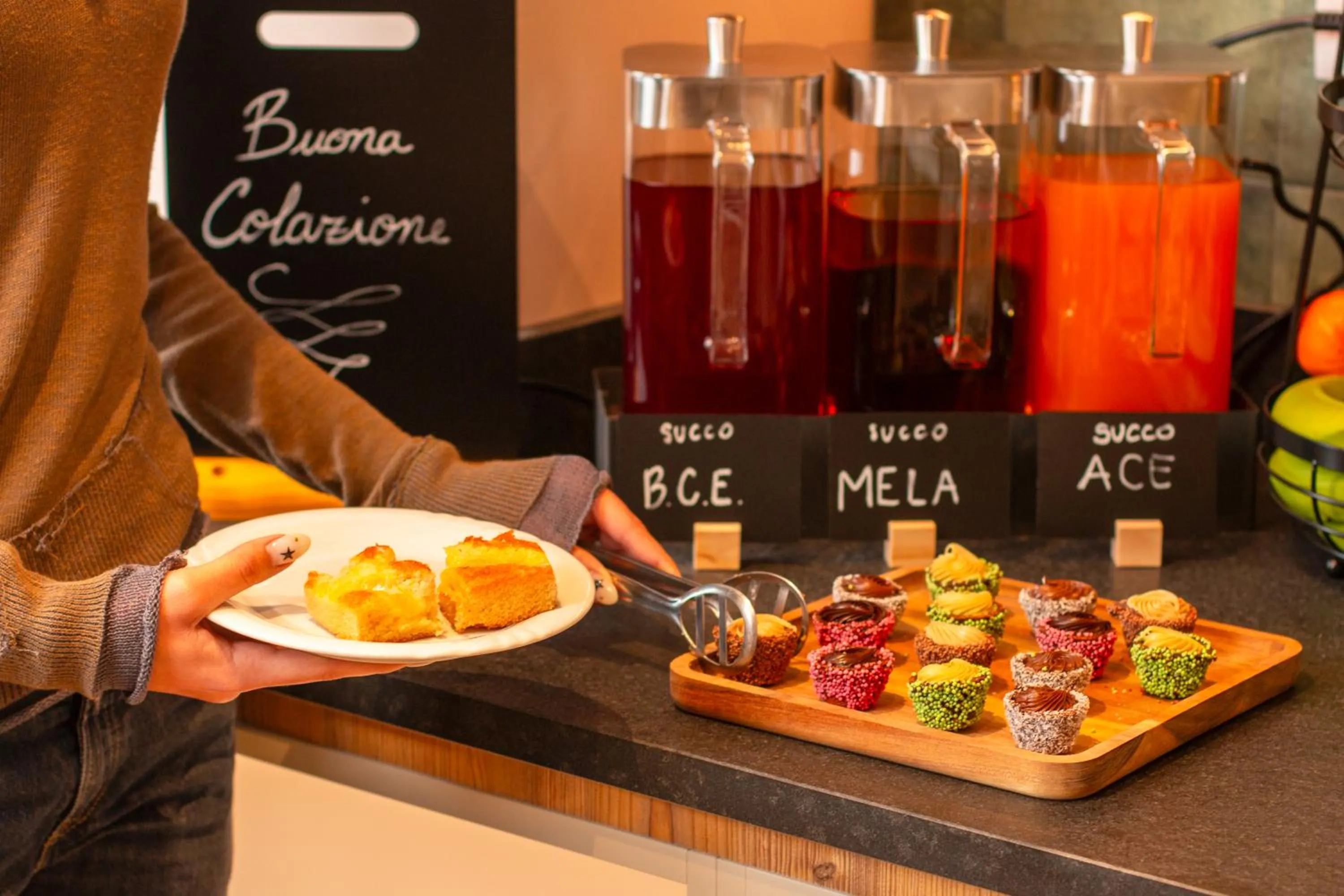 Food and drinks in Hotel Garnì San Giorgio