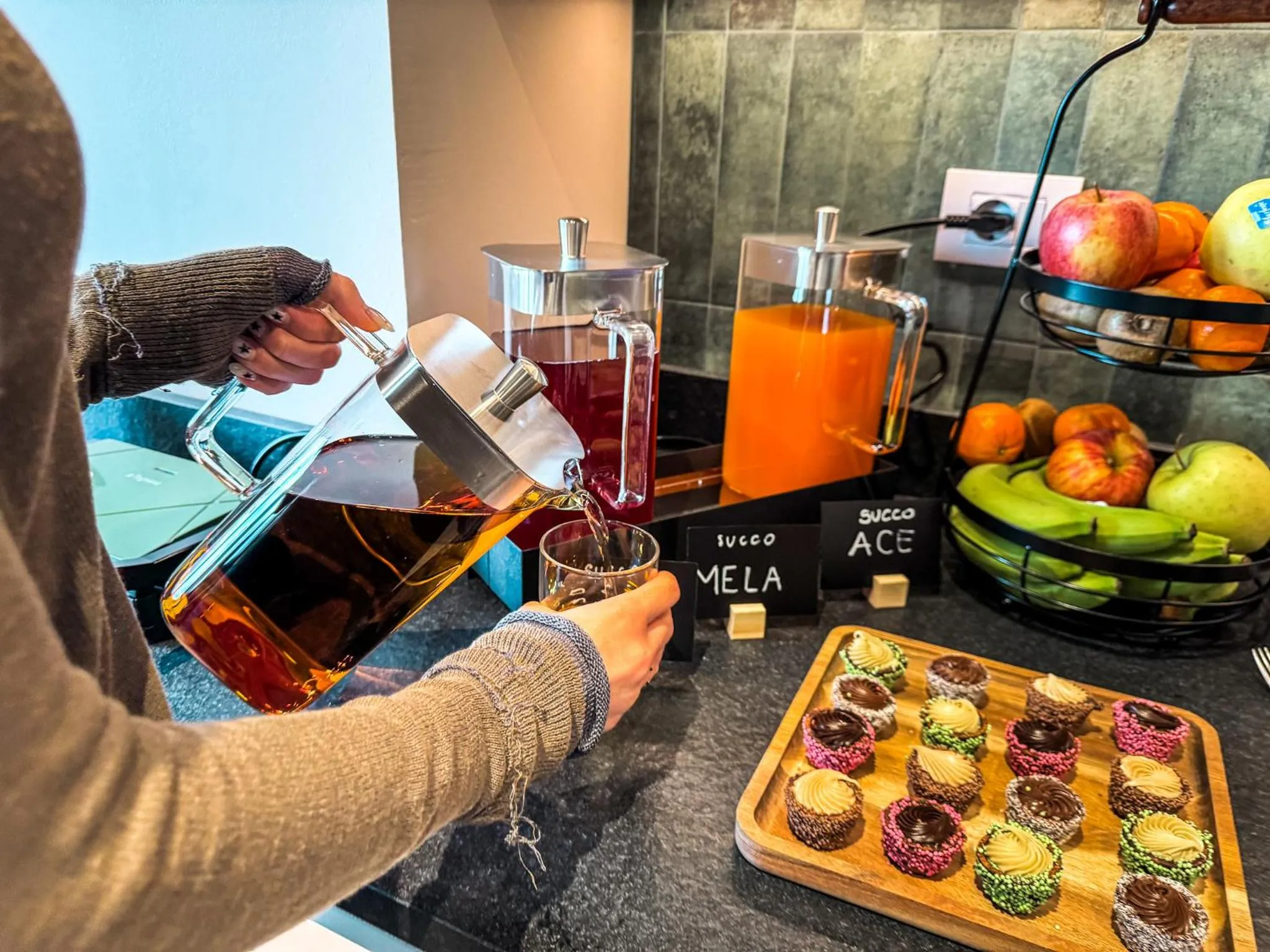 Breakfast in Hotel Garnì San Giorgio