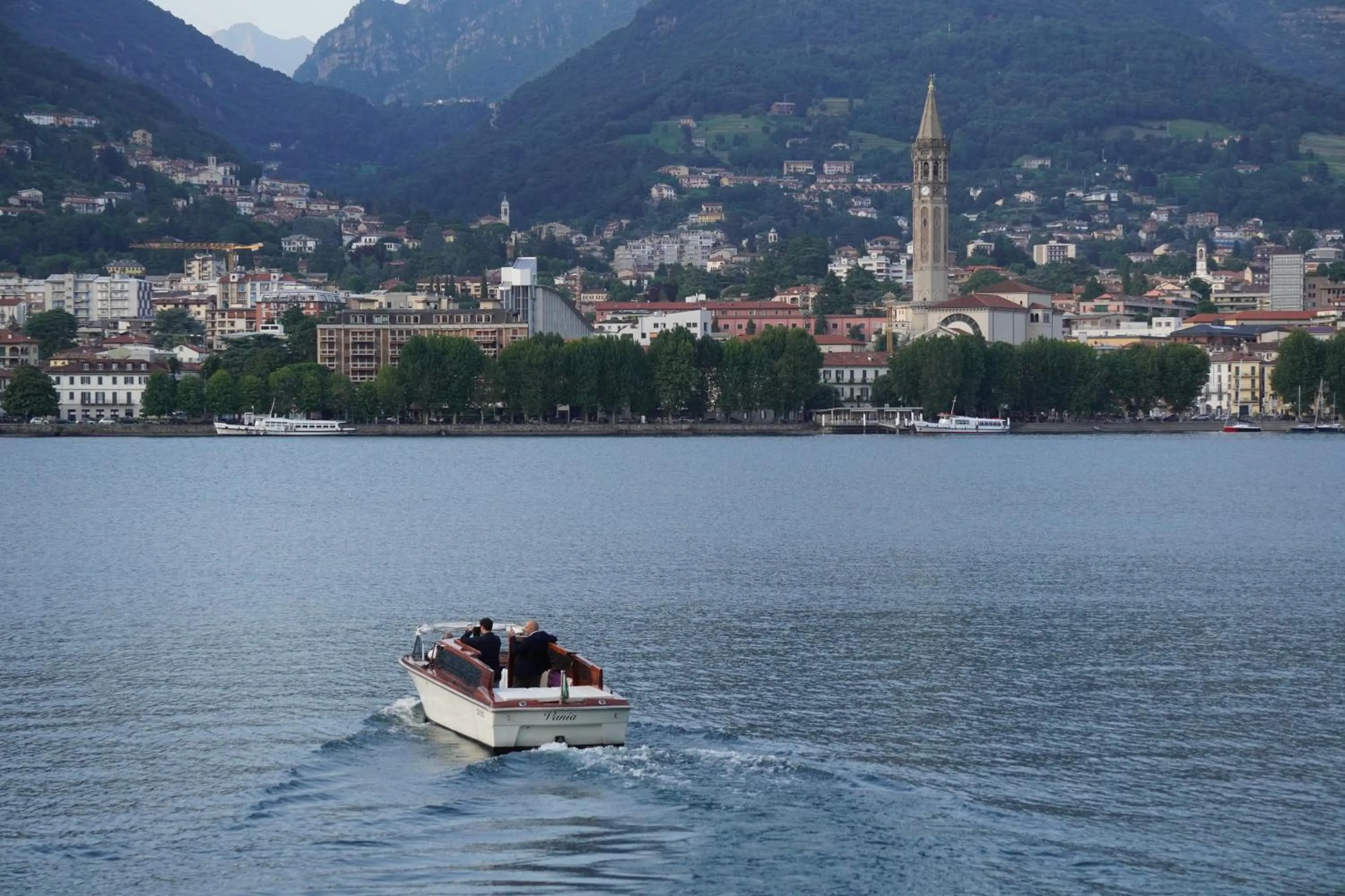 Lake view in Hotel Promessi Sposi