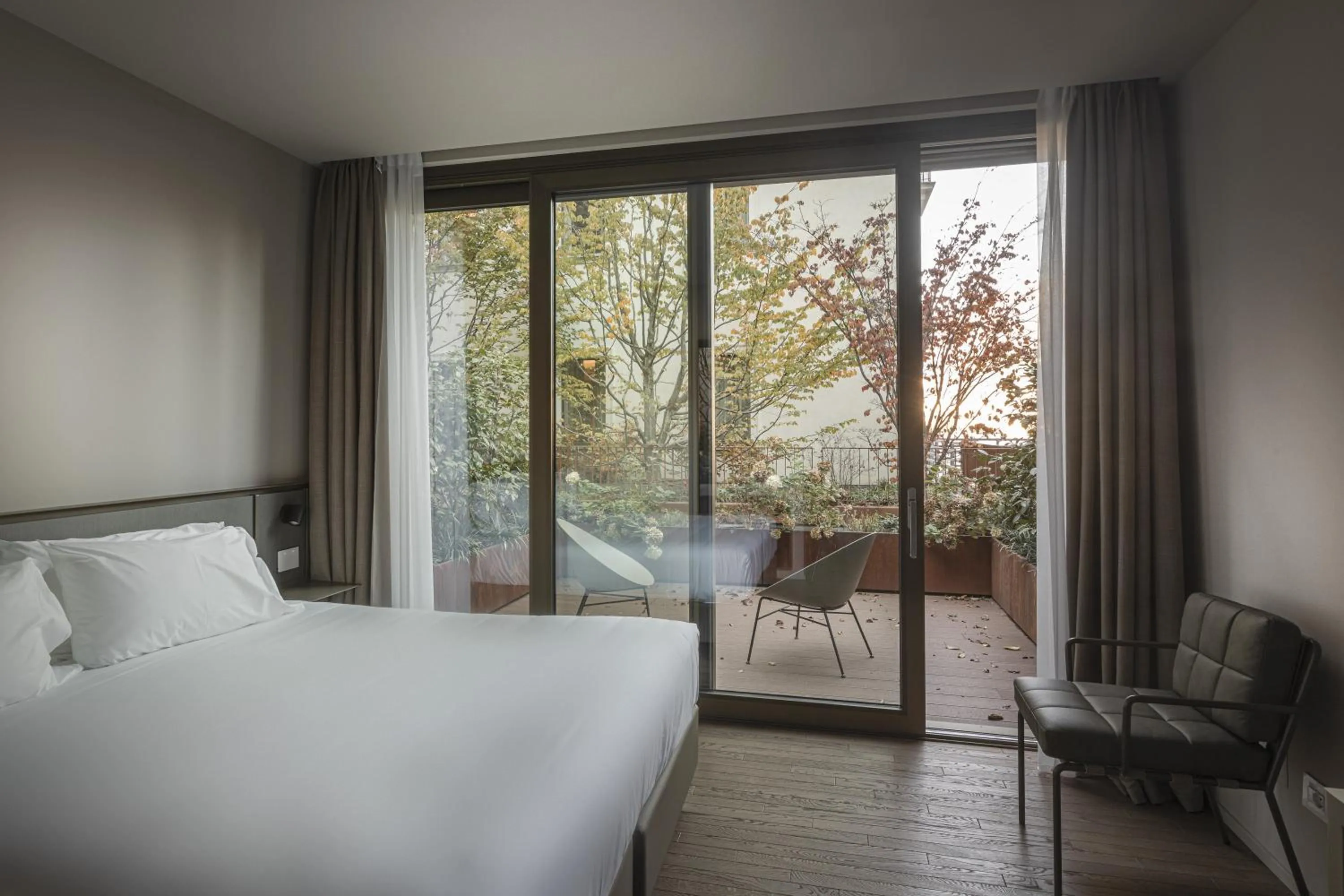 Bed in Hotel Promessi Sposi