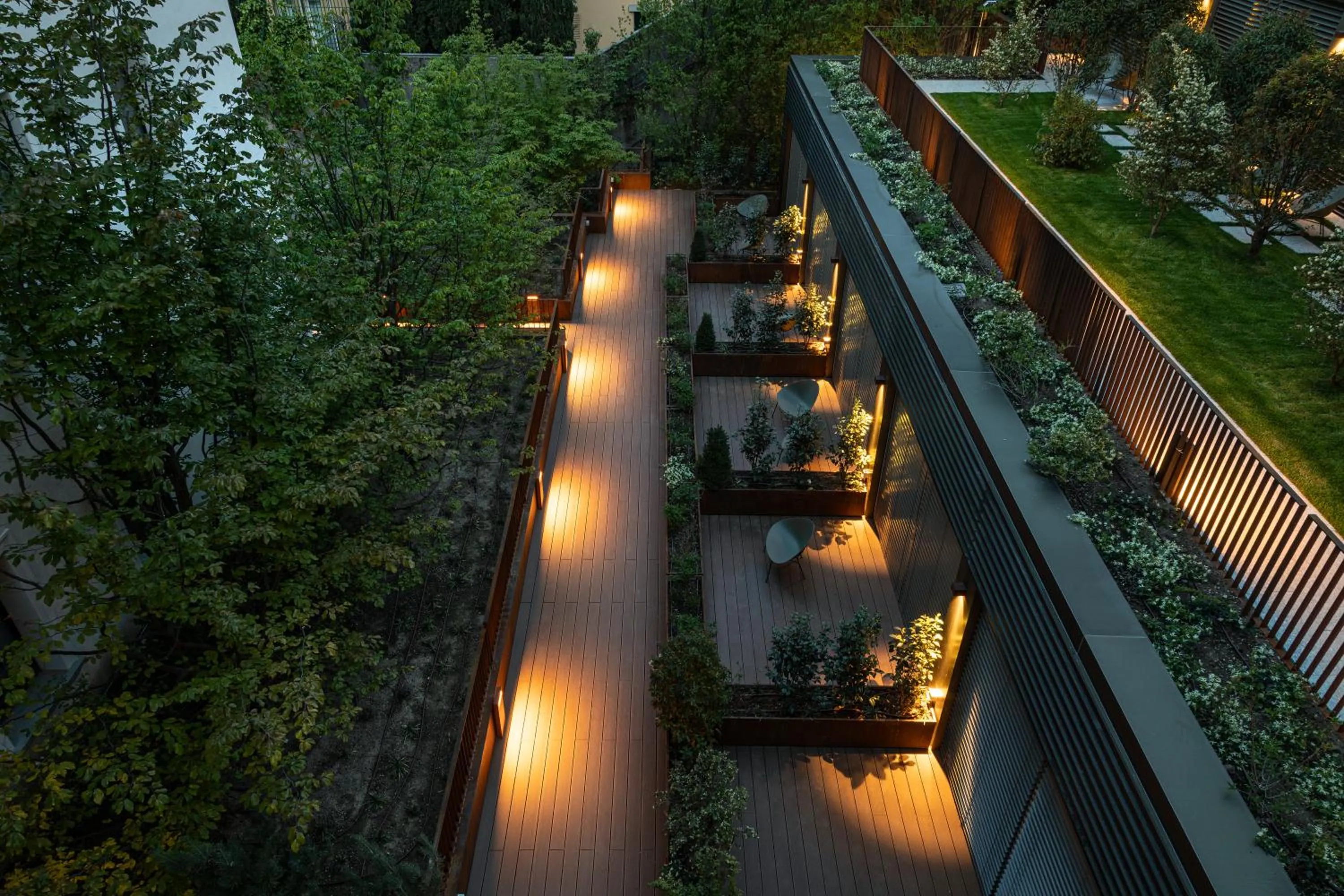 Garden view in Hotel Promessi Sposi