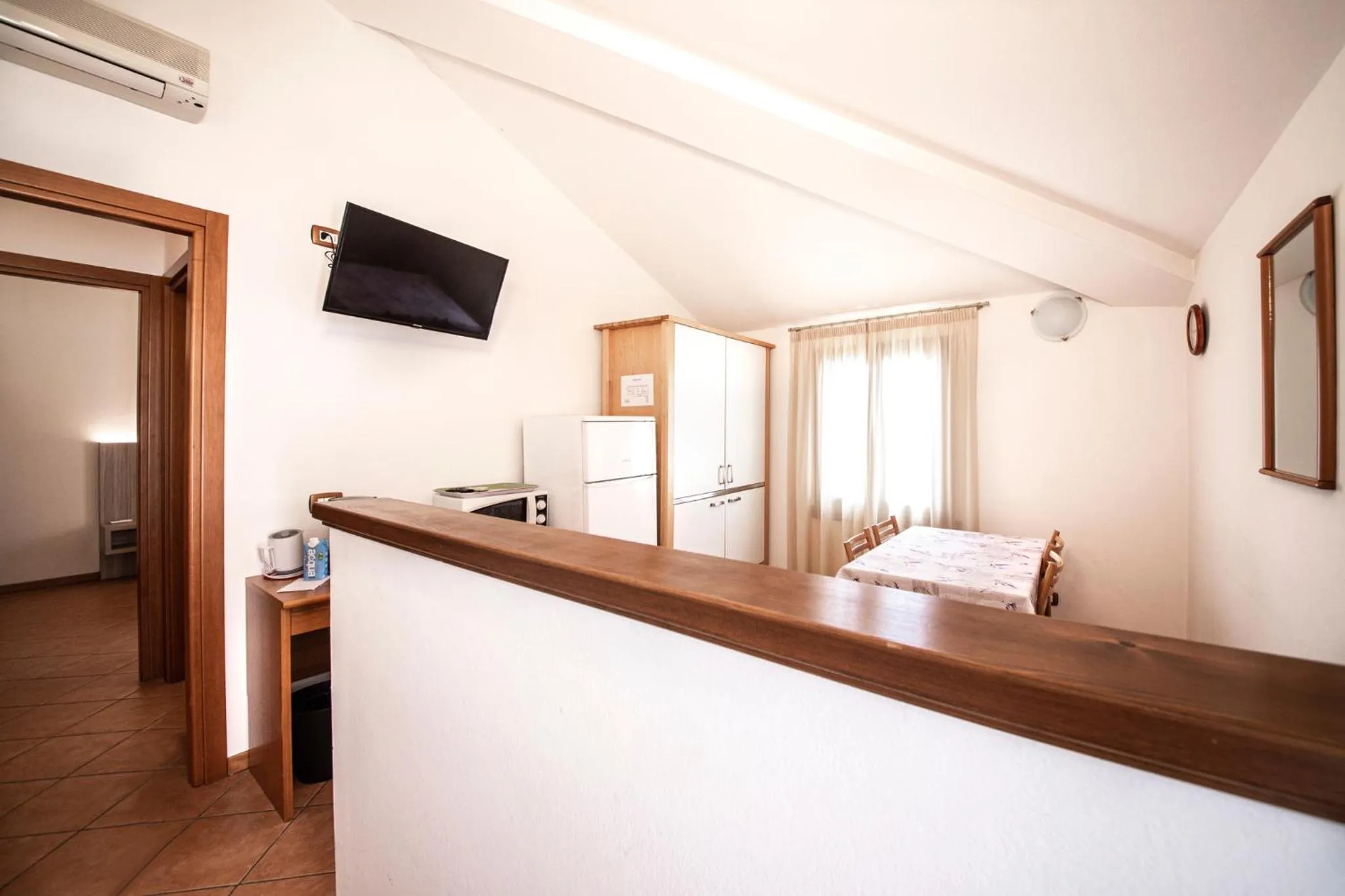 Bed in Hotel Menapace