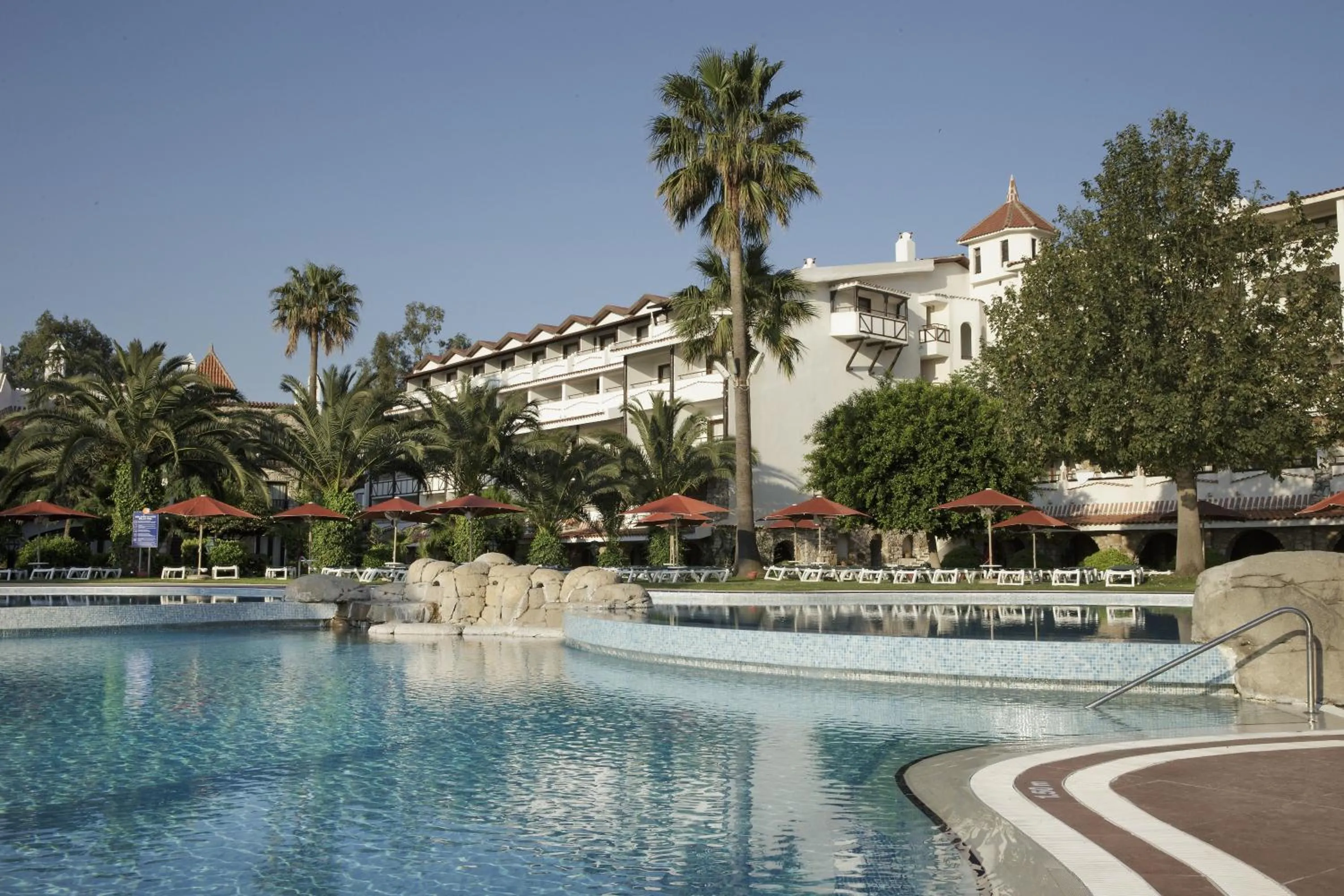Pool view in Marti Resort Deluxe Hotel