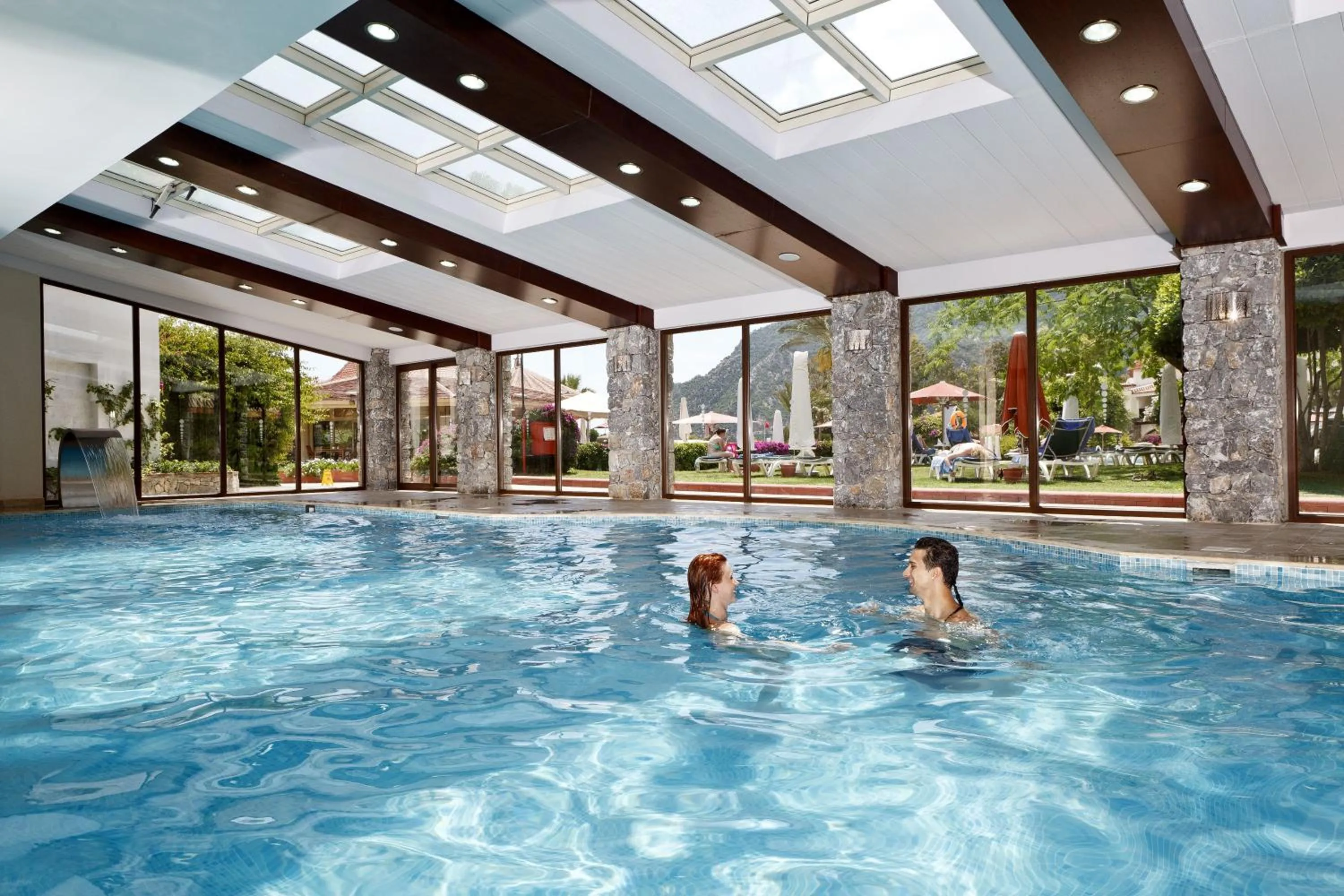 Pool view in Marti Resort Deluxe Hotel