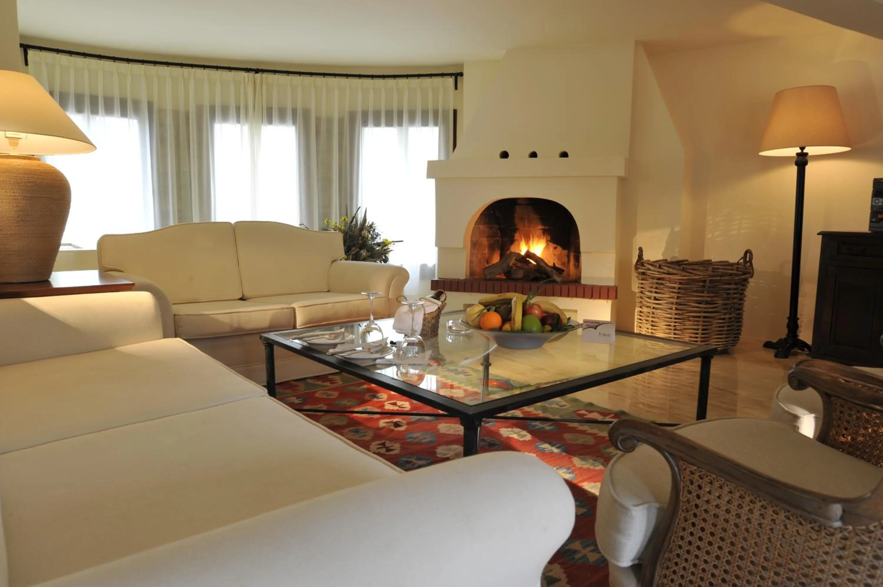 Seating area in Marti Resort Deluxe Hotel