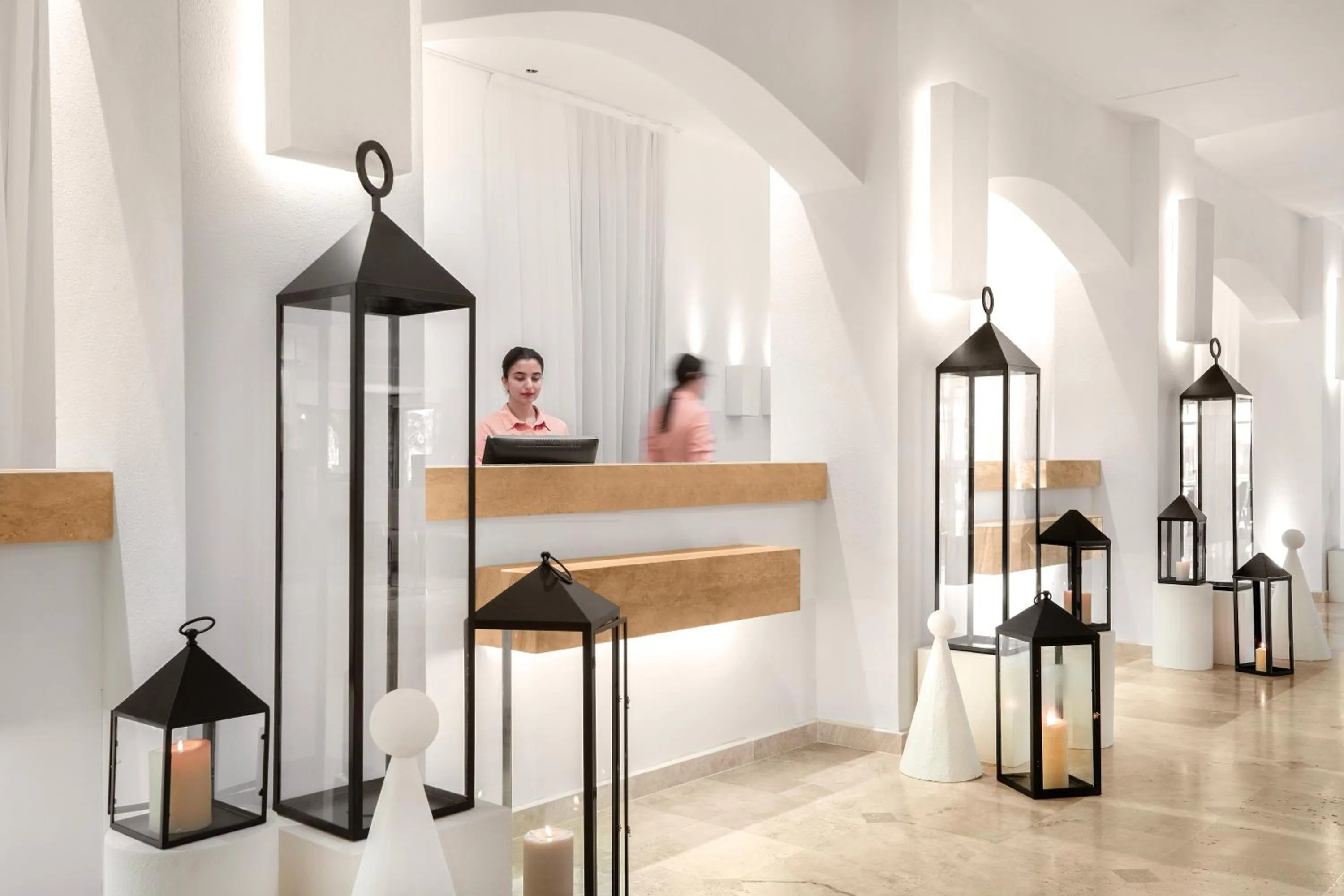 Staff in Marti Resort Deluxe Hotel