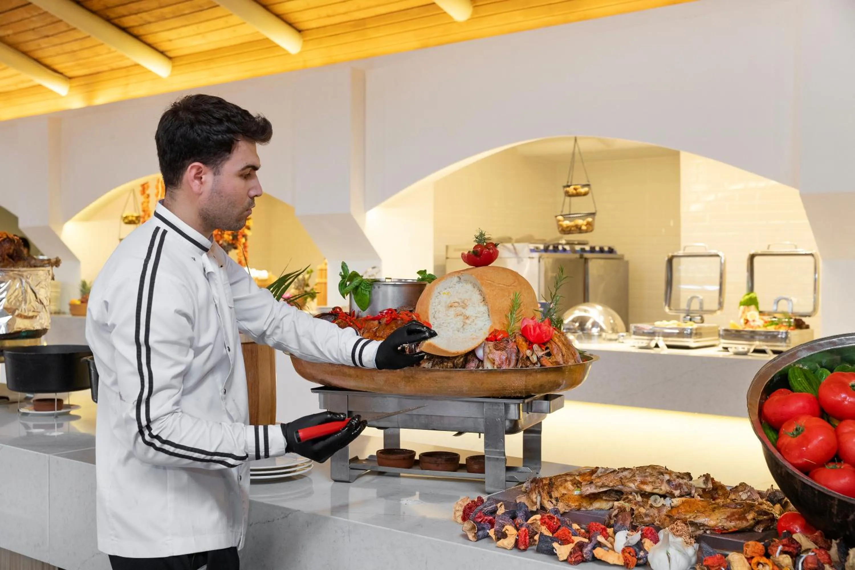 Staff in Marti Resort Deluxe Hotel