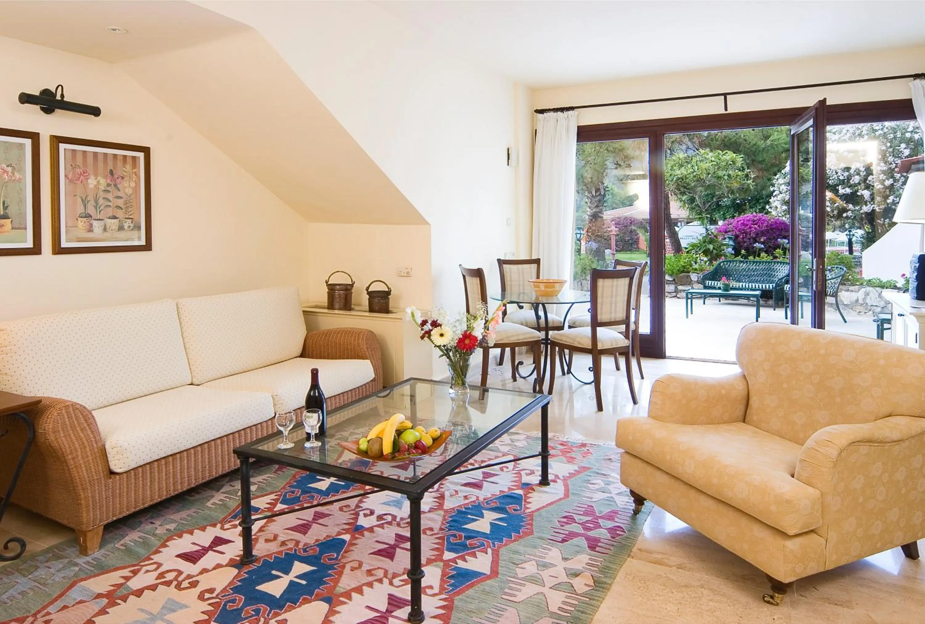 Patio in Marti Resort Deluxe Hotel