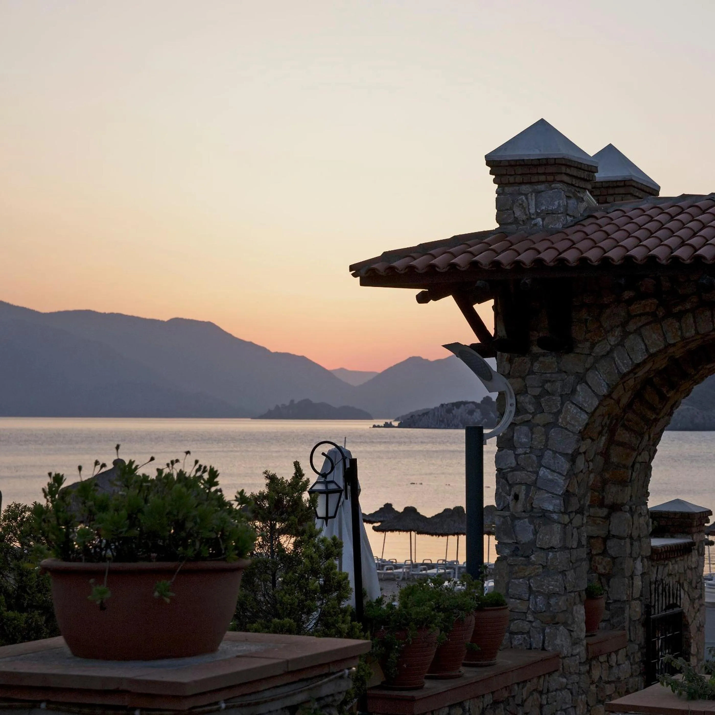 Pool view in Marti Resort Deluxe Hotel