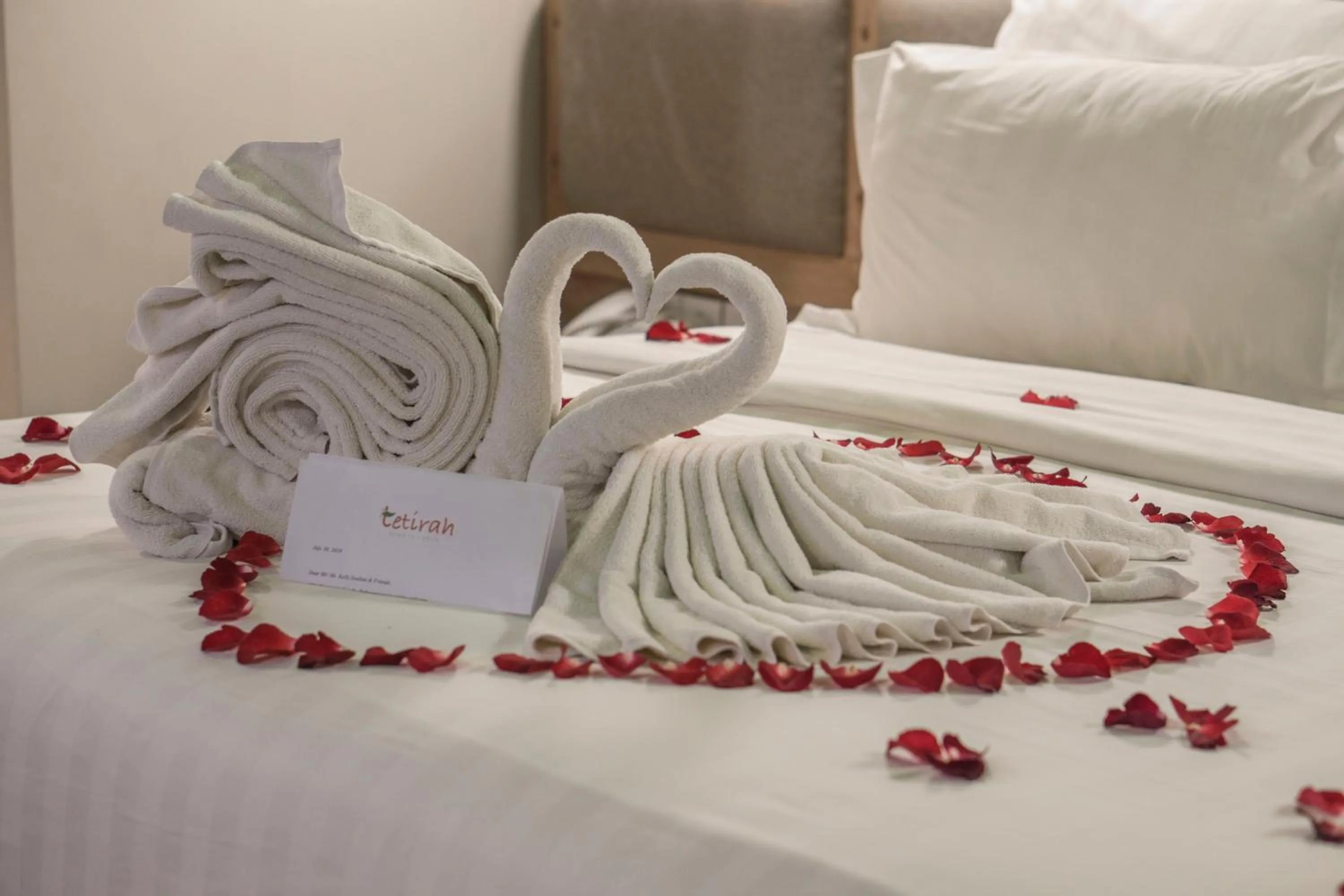 Bed in Tetirah Boutique Hotel