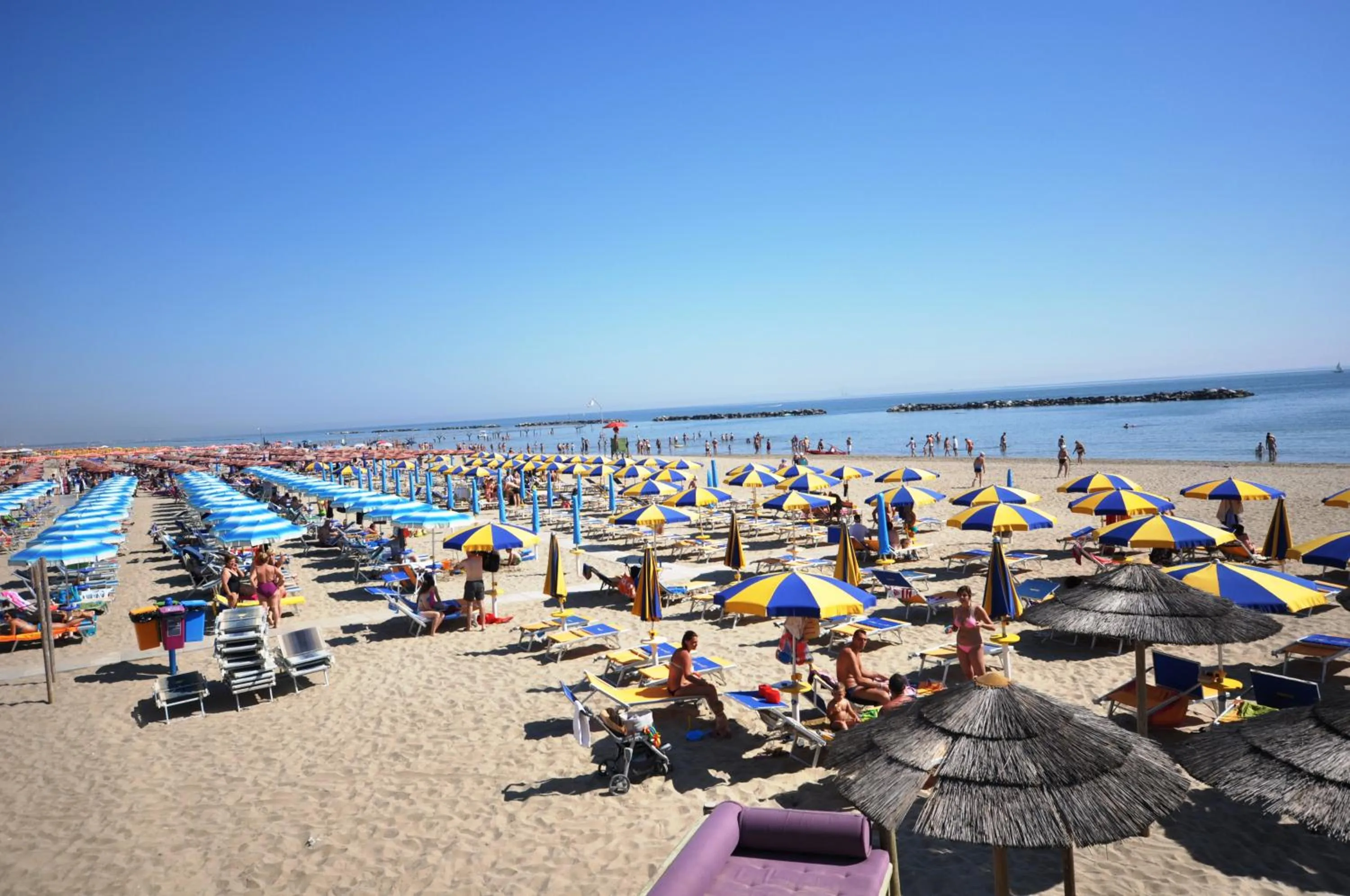 Beach in Grand Hotel Azzurra Club