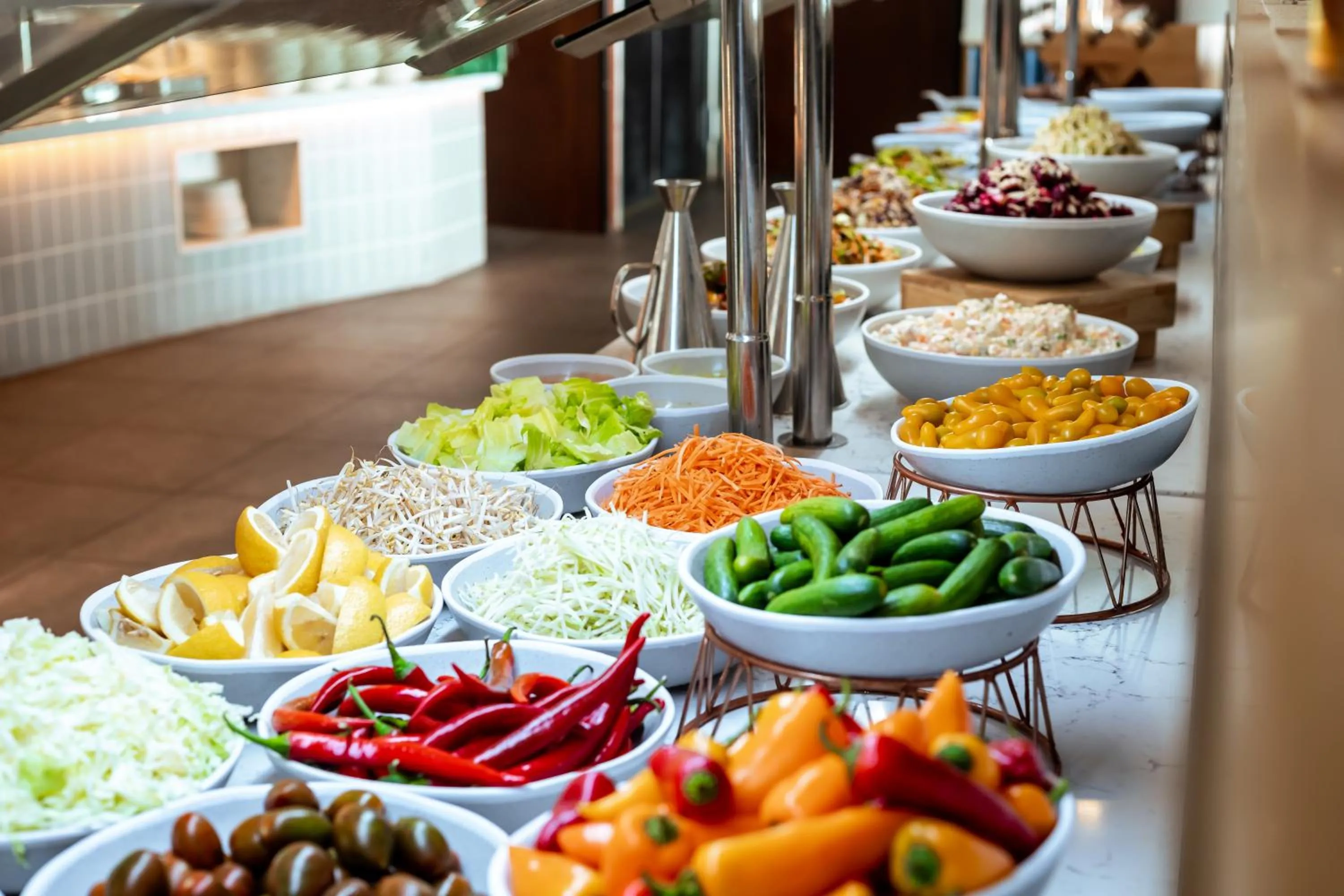 Buffet breakfast in Daniel Herzliya Hotel