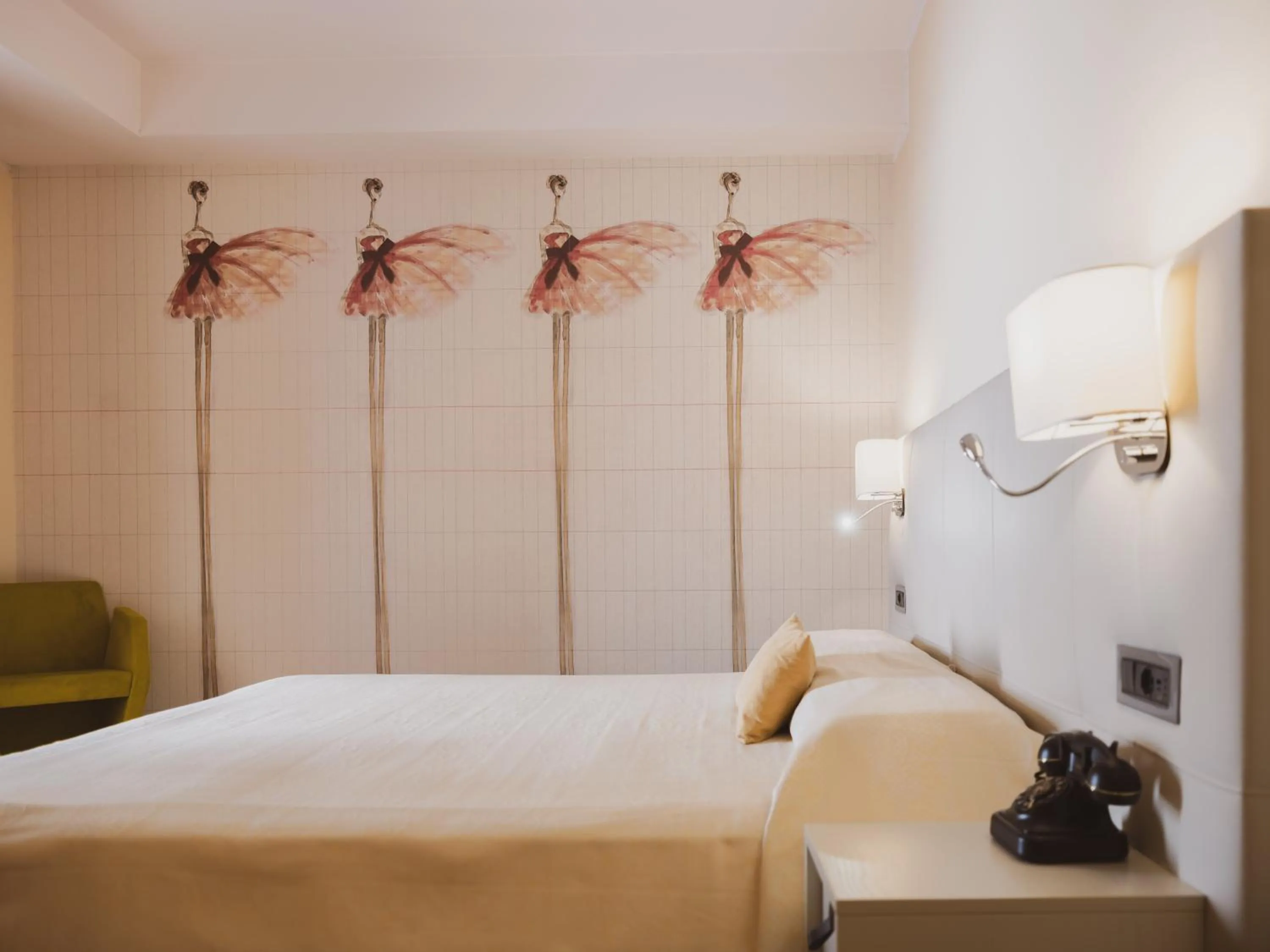 Bed in Tramas Hotel & Spa