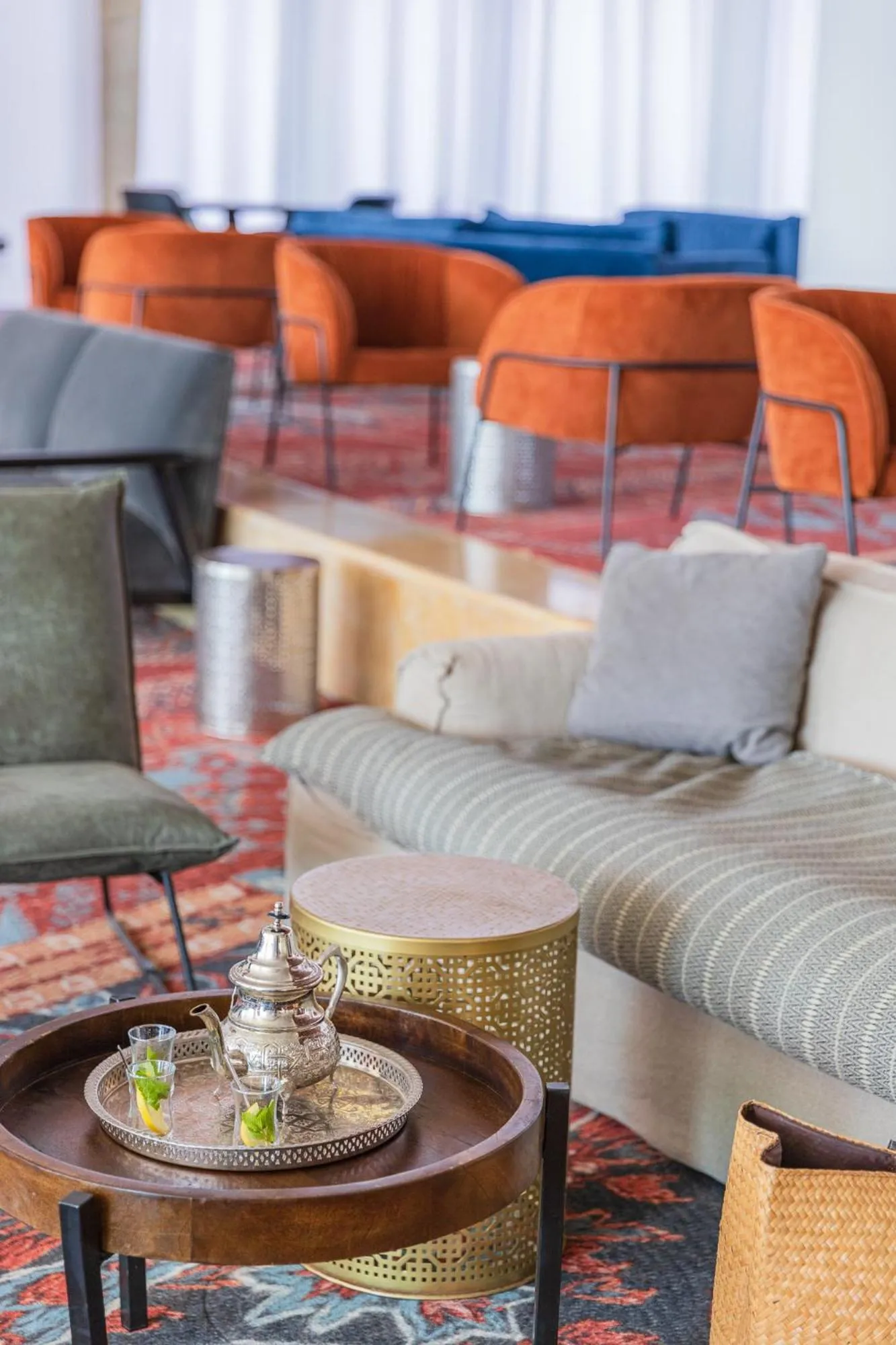 Seating area in Enjoy Dead Sea Hotel