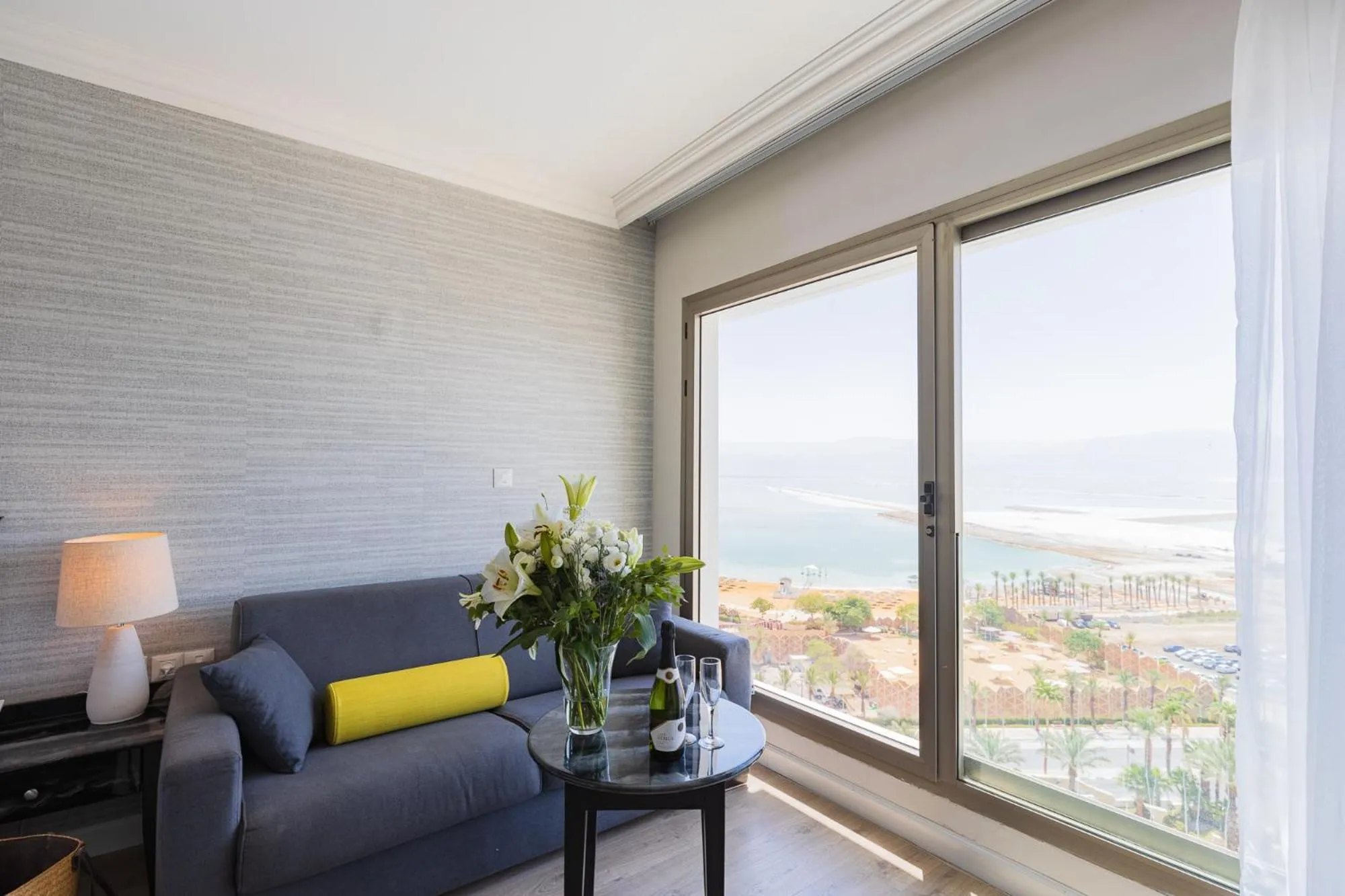 Living room in Enjoy Dead Sea Hotel