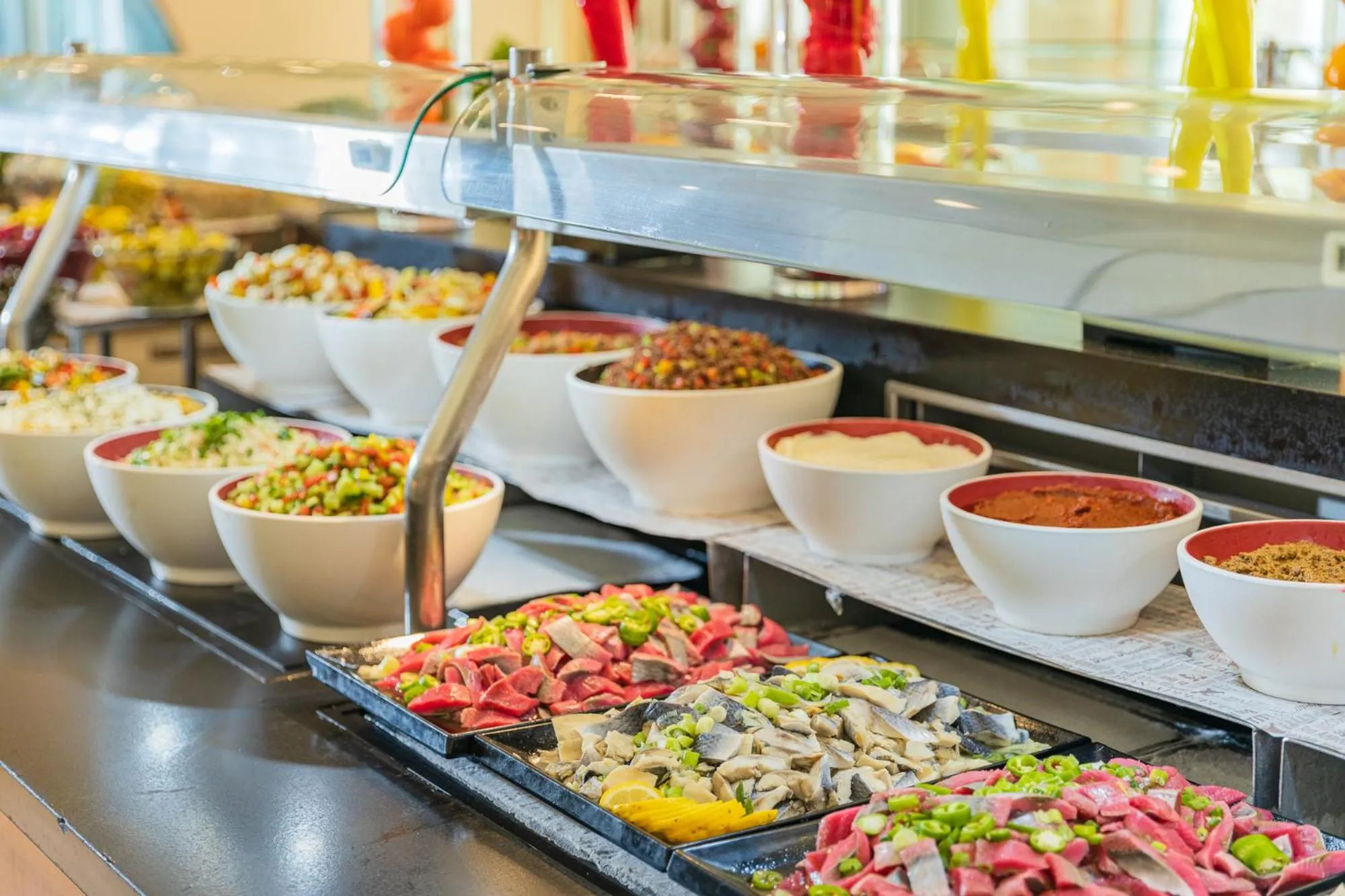 Food in Enjoy Dead Sea Hotel