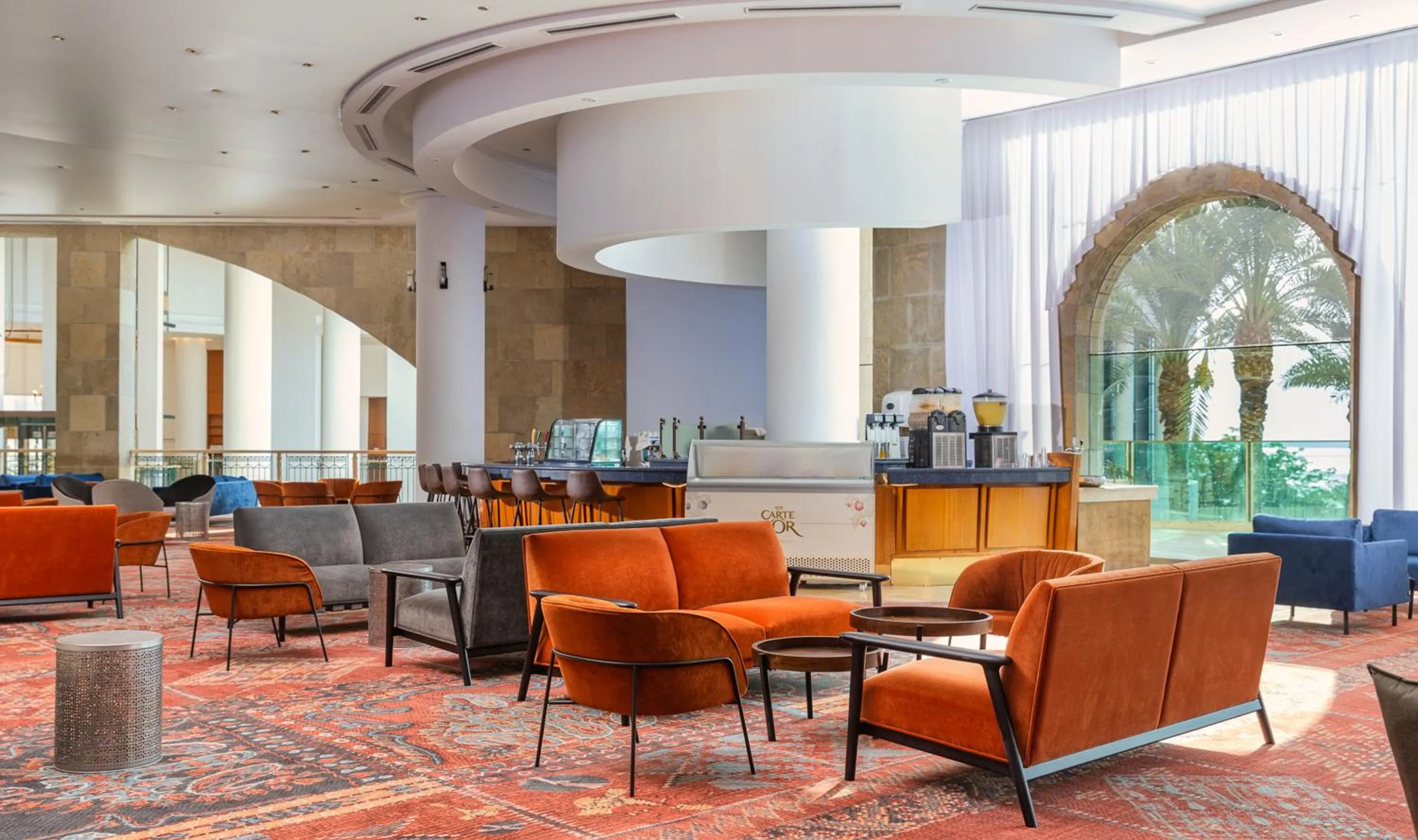 Lobby or reception in Enjoy Dead Sea Hotel