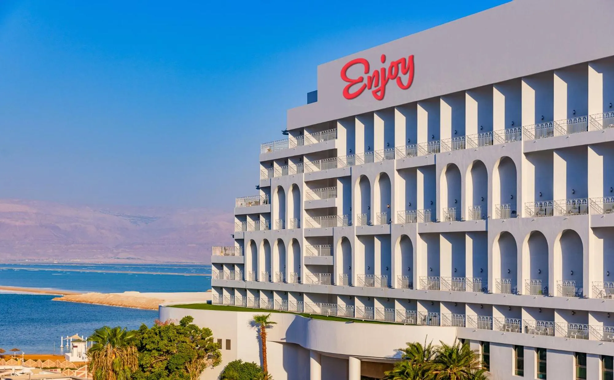 Property building in Enjoy Dead Sea Hotel
