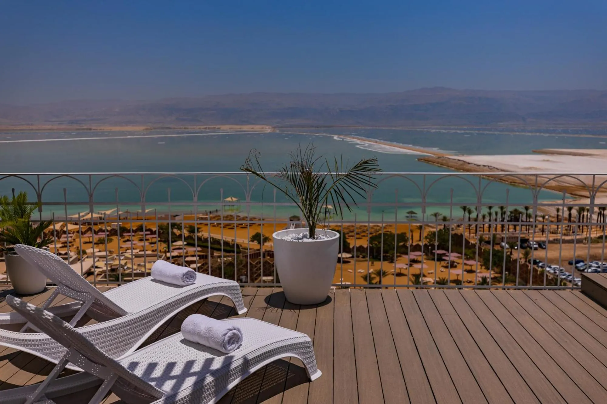 Balcony/Terrace in Enjoy Dead Sea Hotel