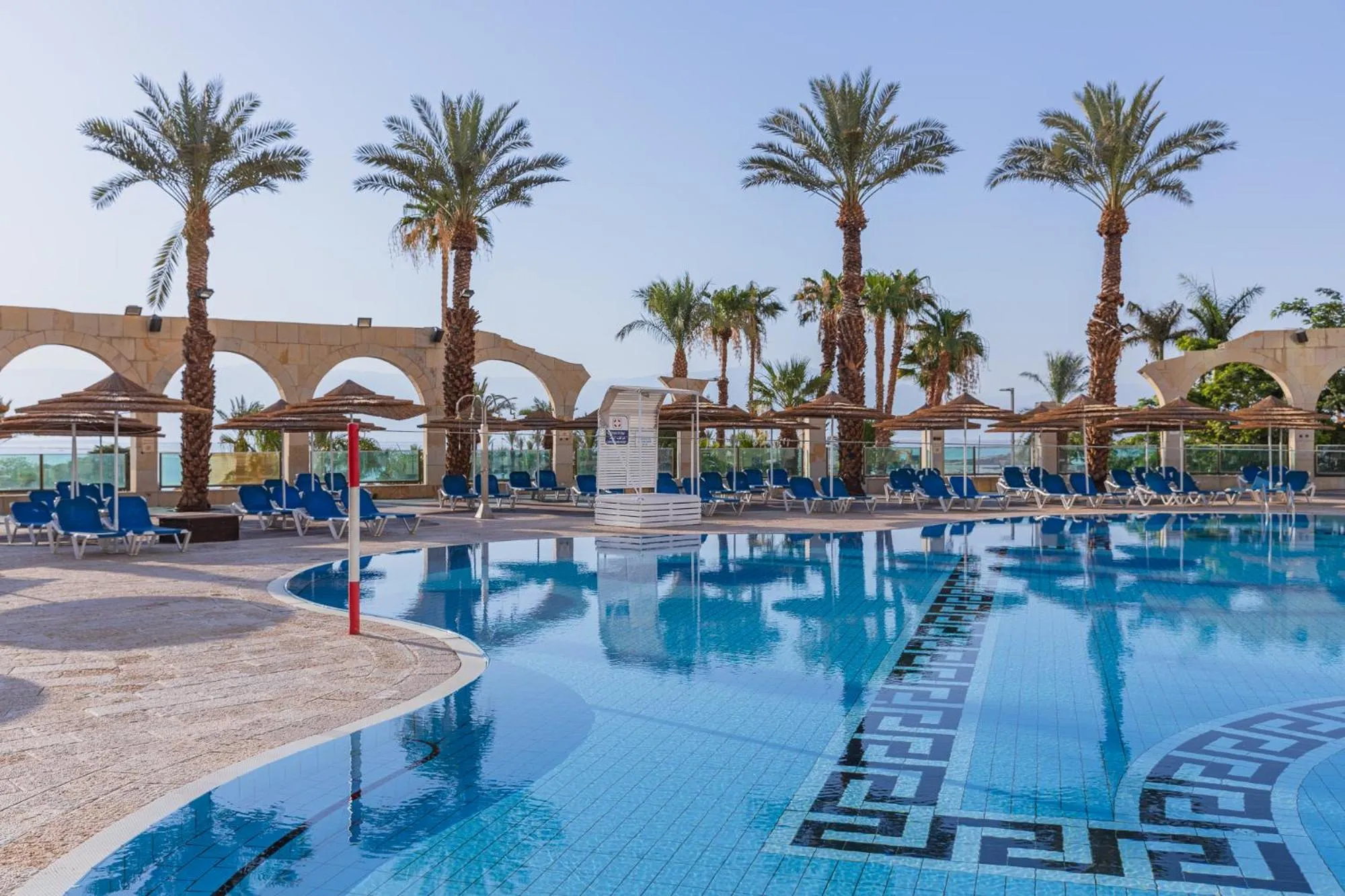 Swimming pool in Enjoy Dead Sea Hotel