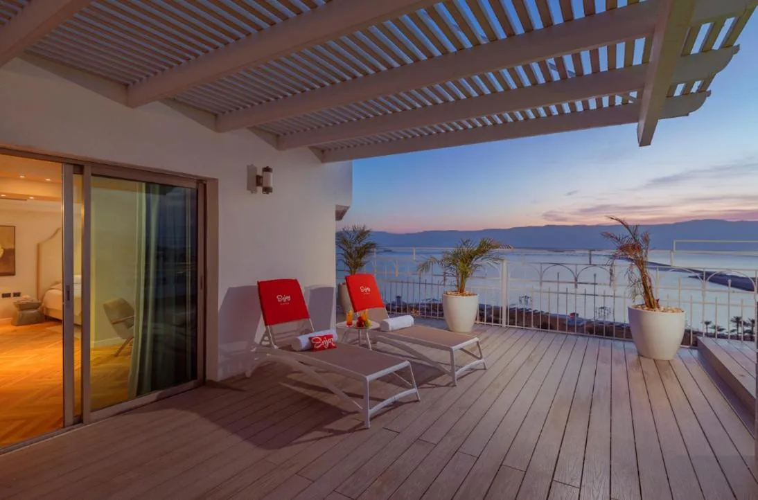 Balcony/Terrace in Enjoy Dead Sea Hotel