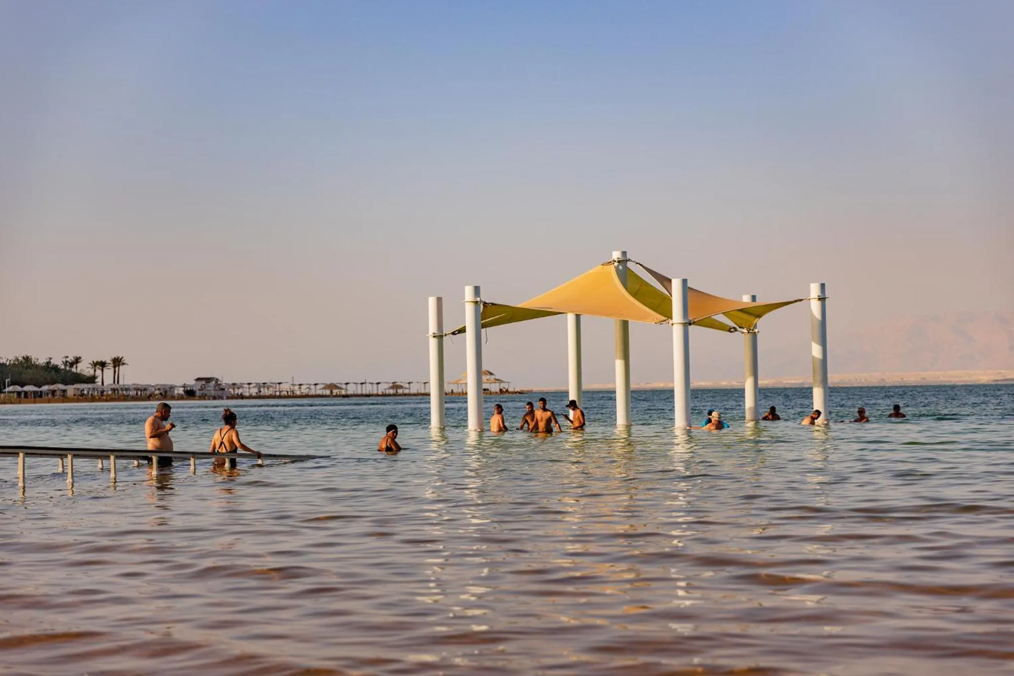 Beach in Enjoy Dead Sea Hotel