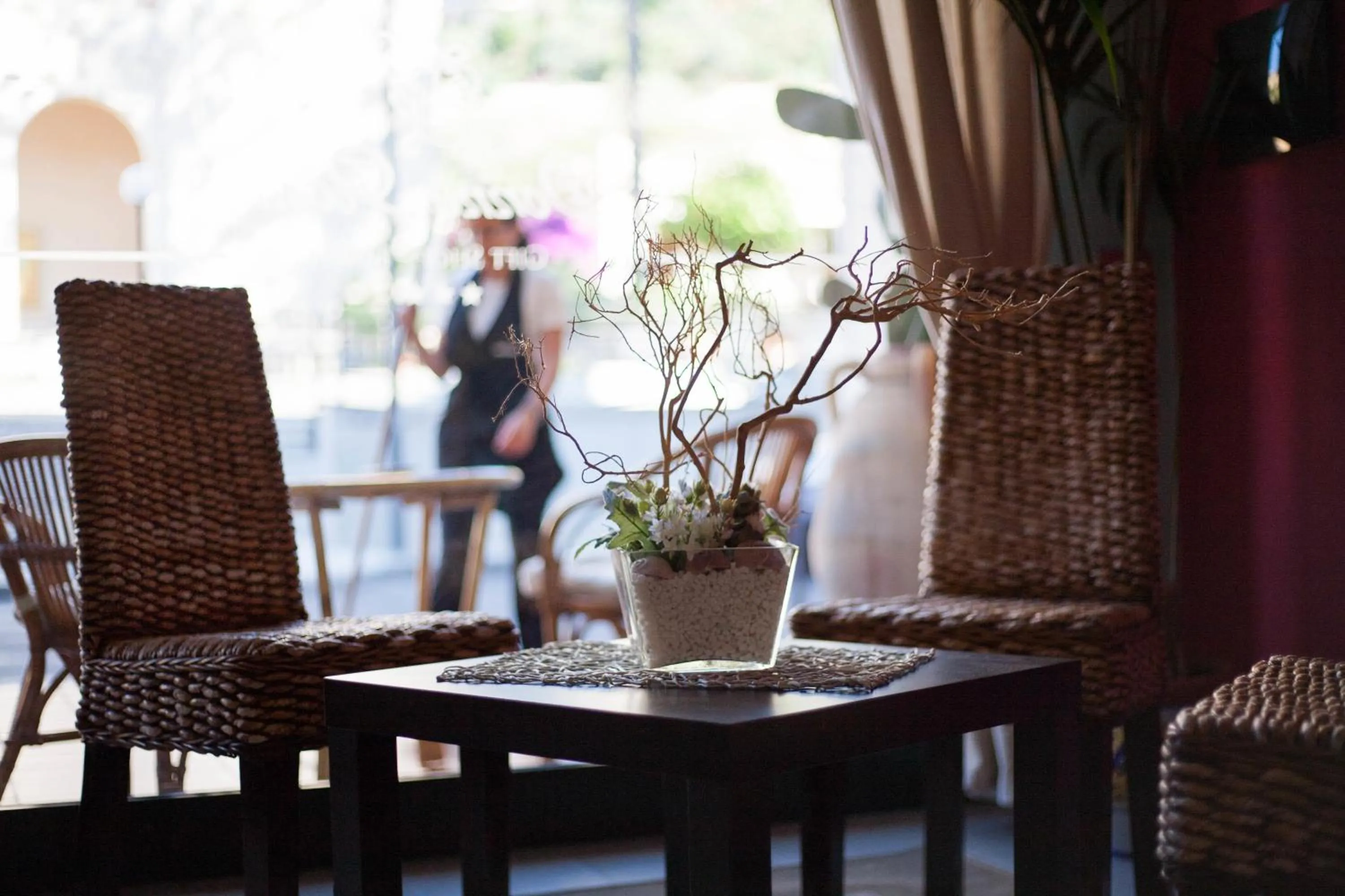 Lobby or reception in Hotel Donna Rosa