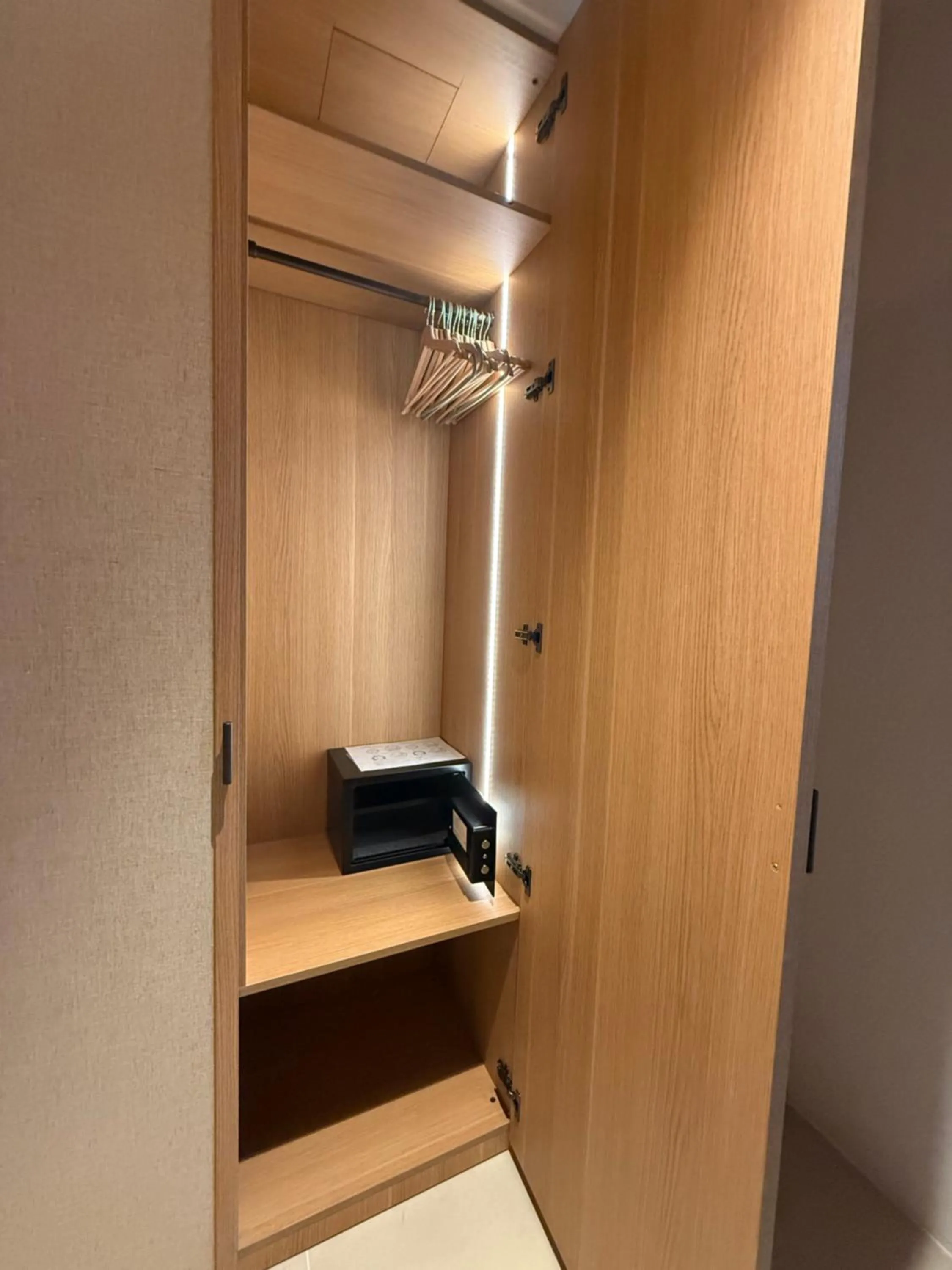 wardrobe in Green Park Hotel