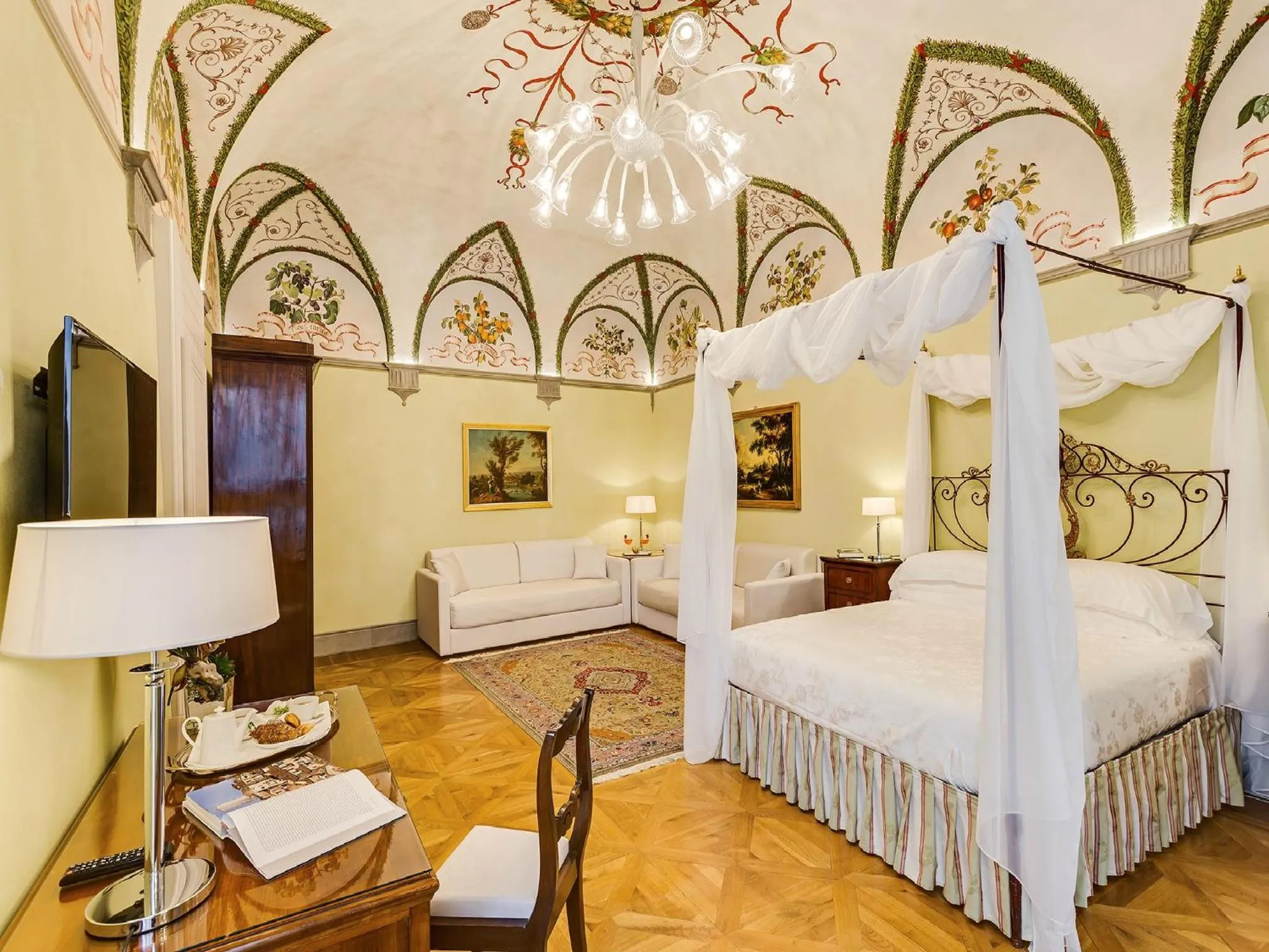 Bed in Relais degli Angeli Residenza d'Epoca